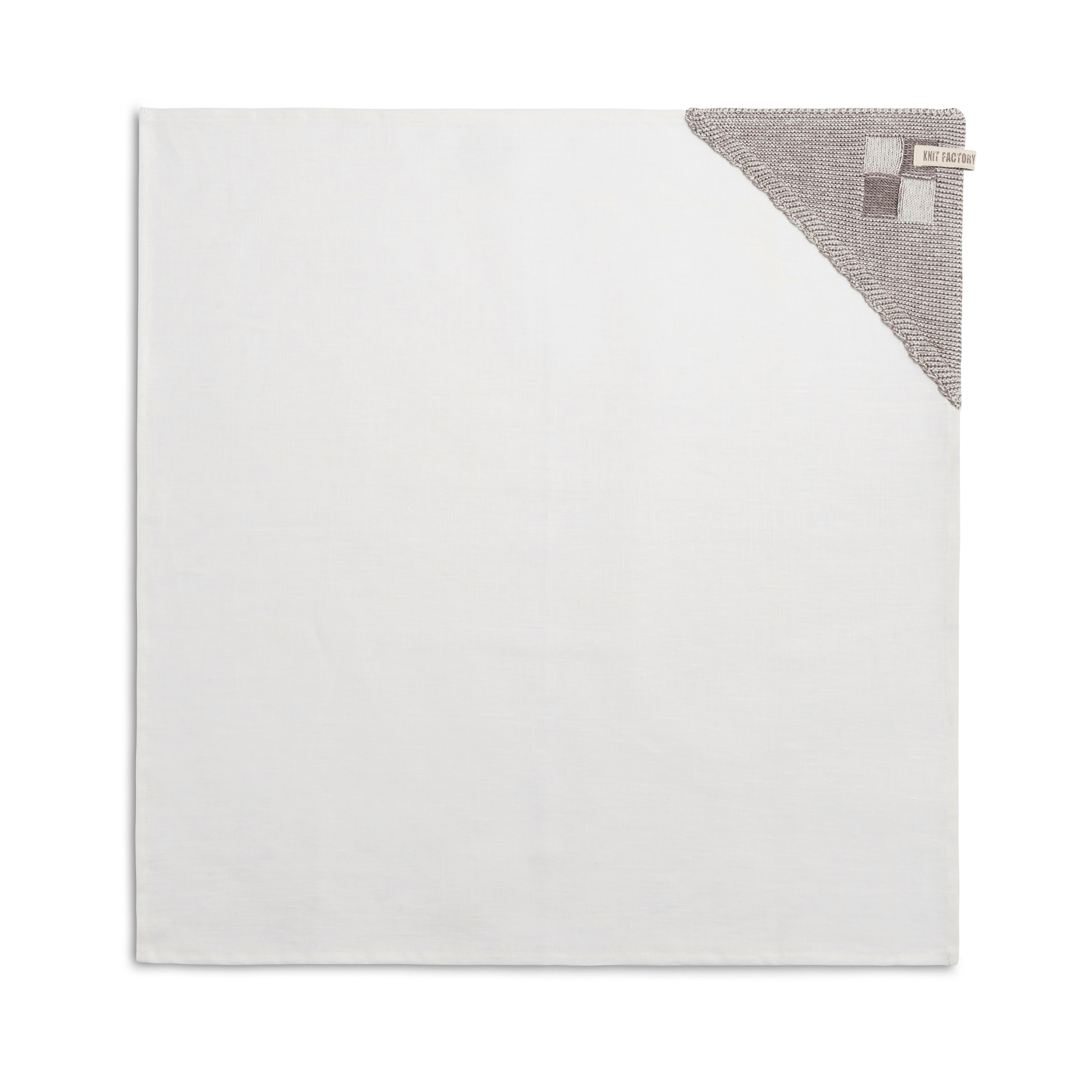 Tea-towel Block Ecru/Taupe