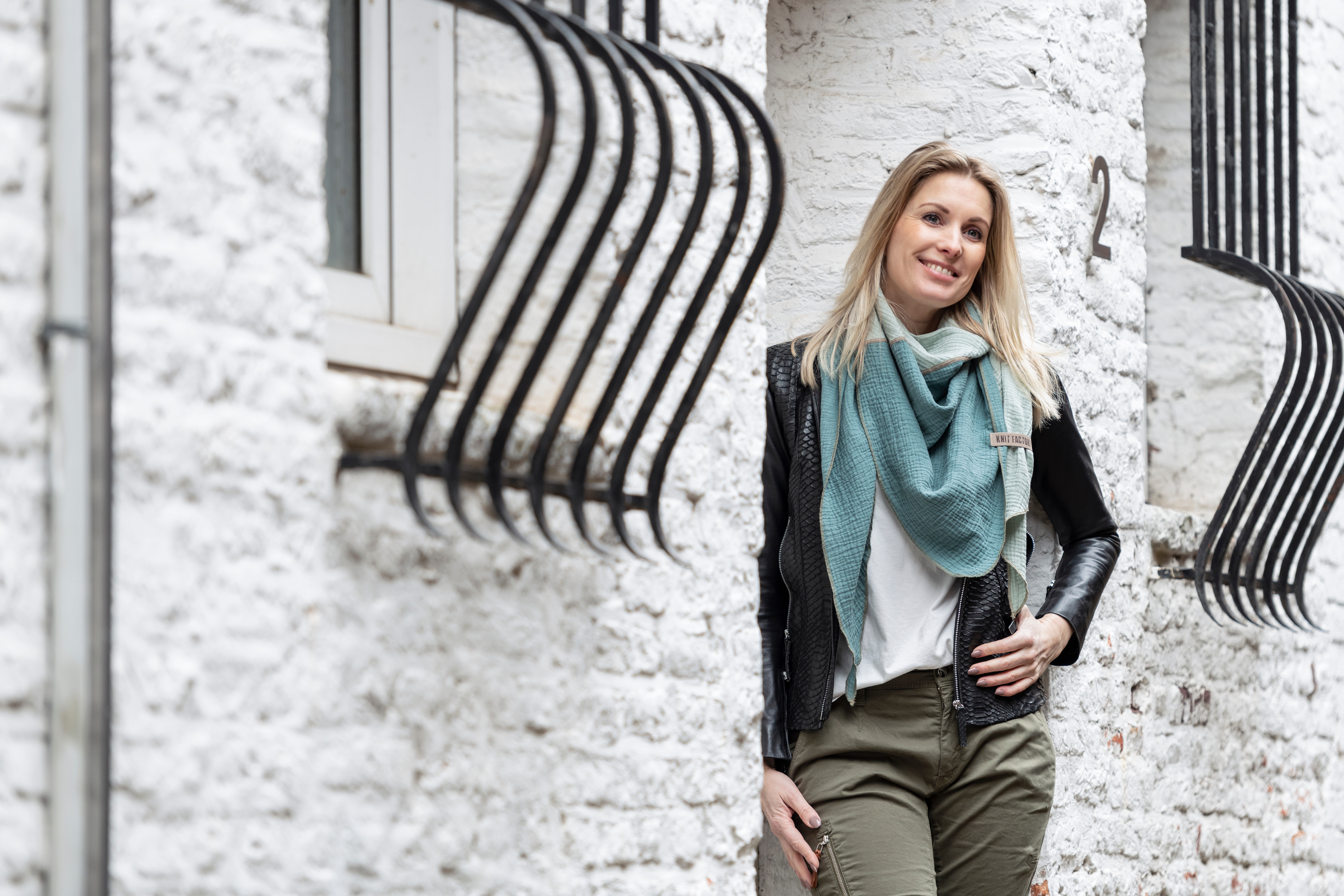 Fay Omslagdoek Terra/Roest