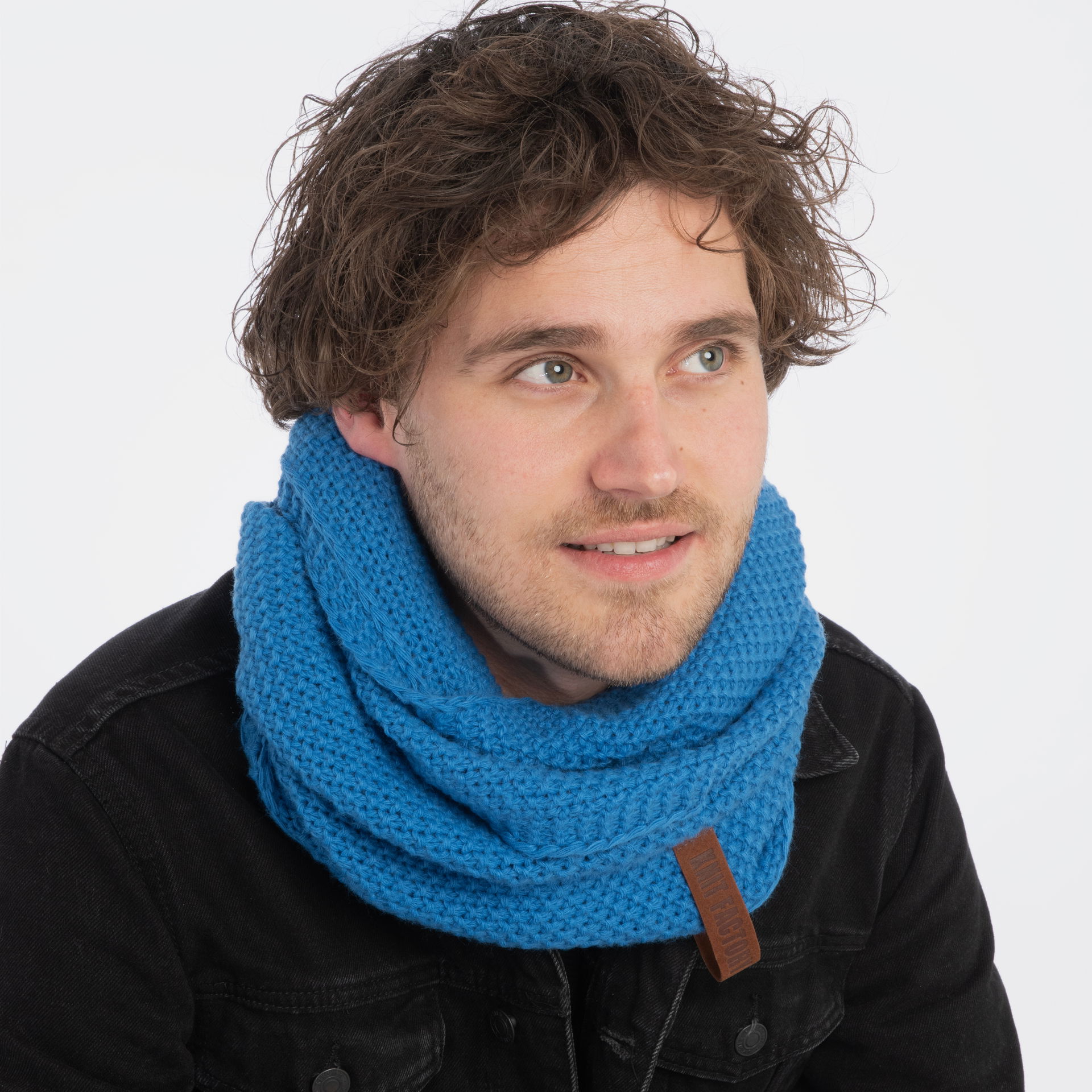 Coco Infinity Scarf Cobalt