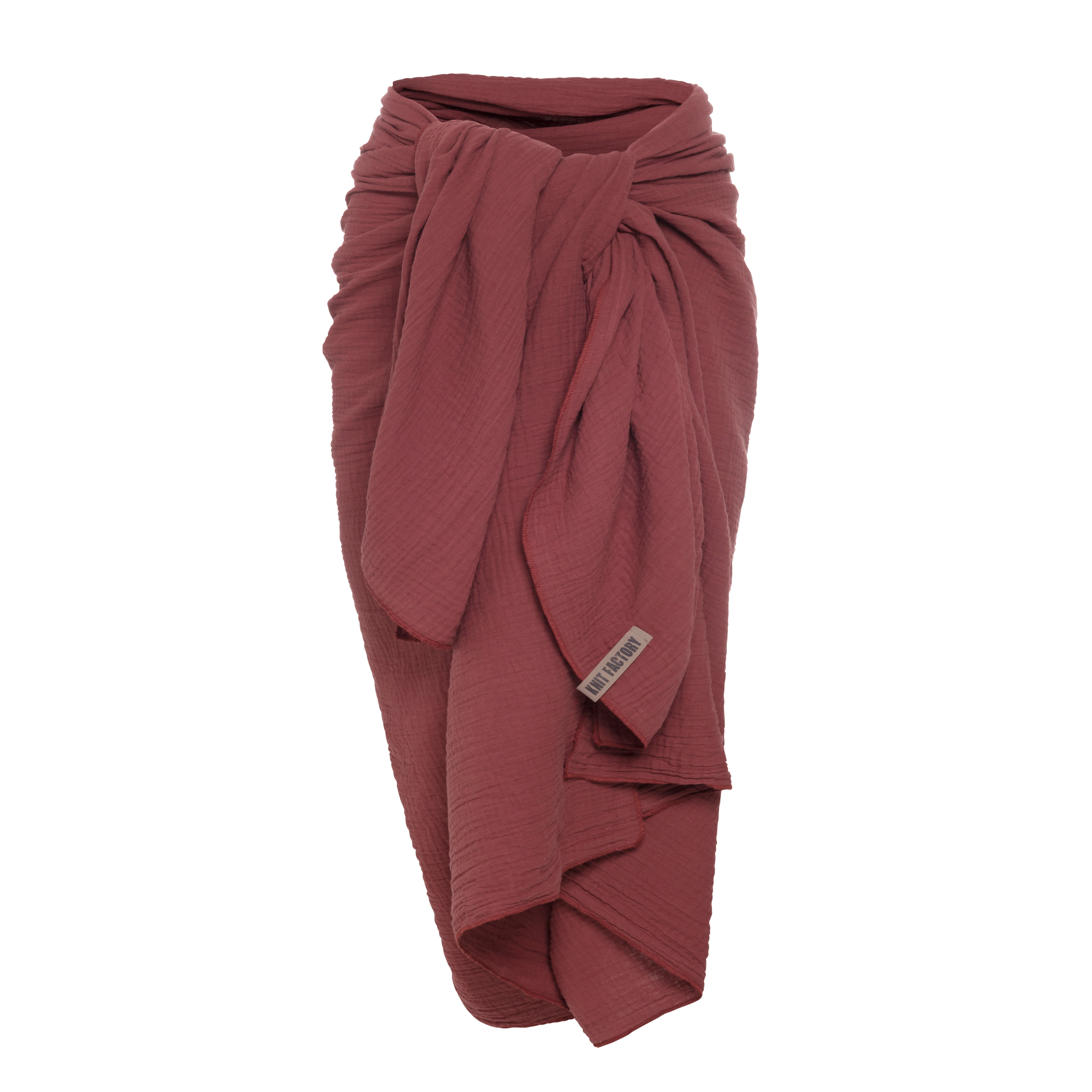 Liv Pareo - XL Sjaal - Stranddoek Stone Red