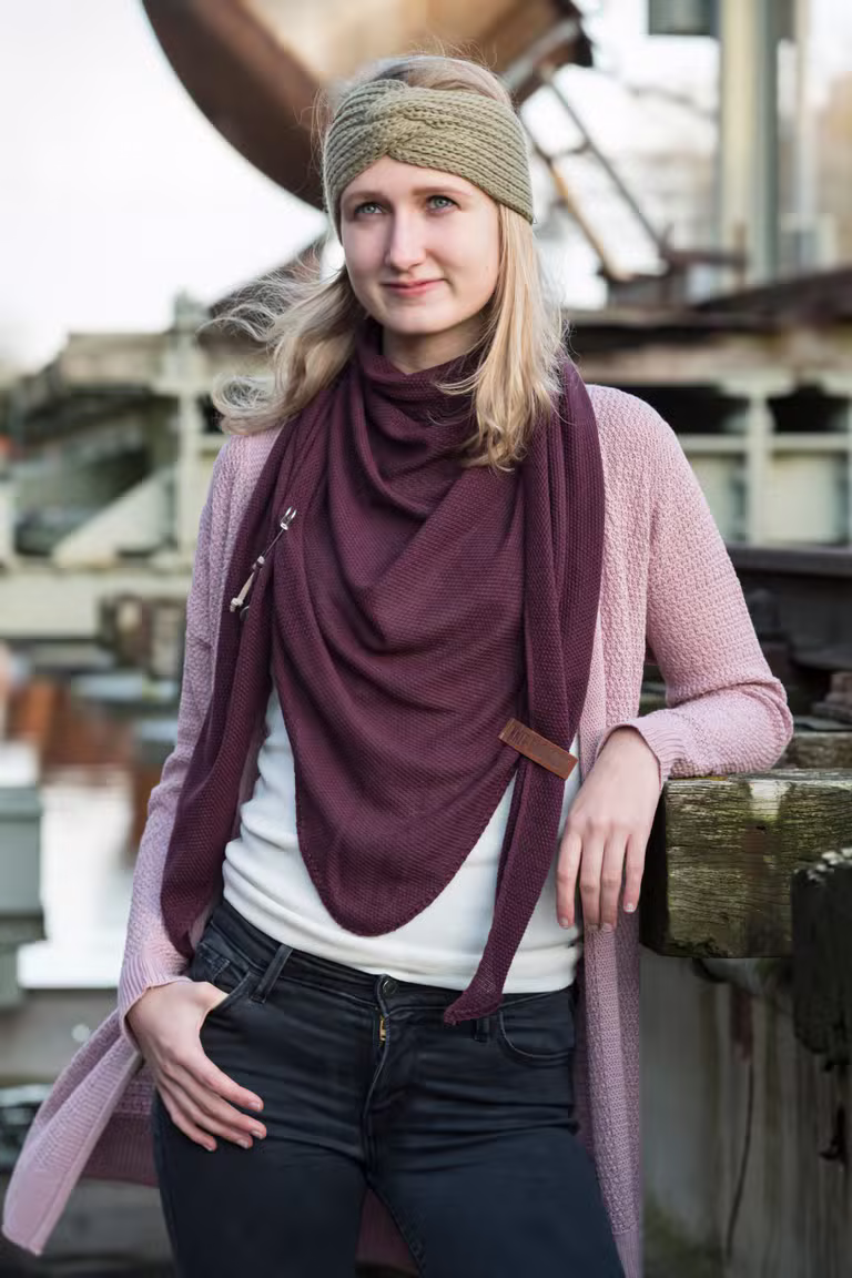 Lola Omslagdoek Zwart