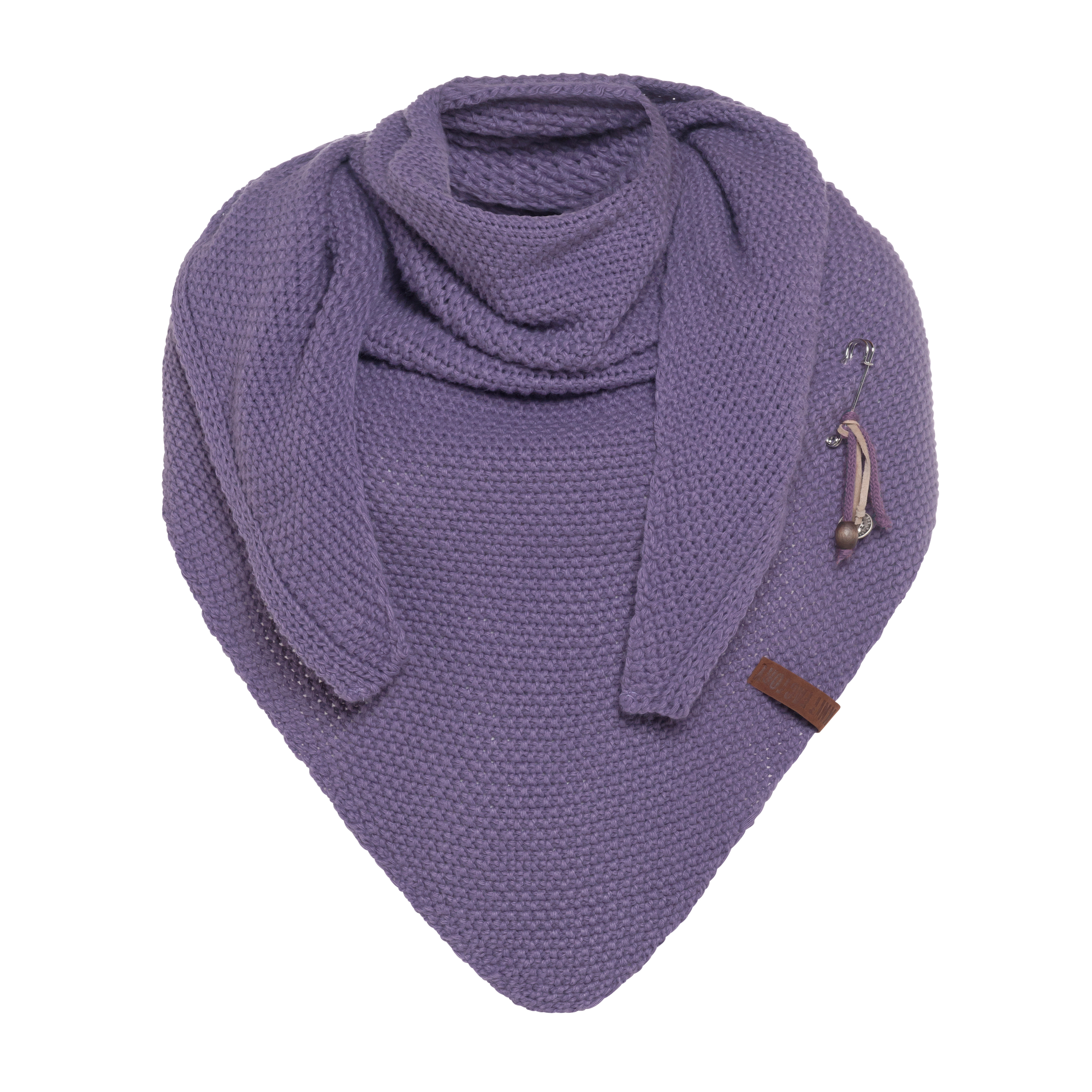 Coco Triangle Scarf Violet
