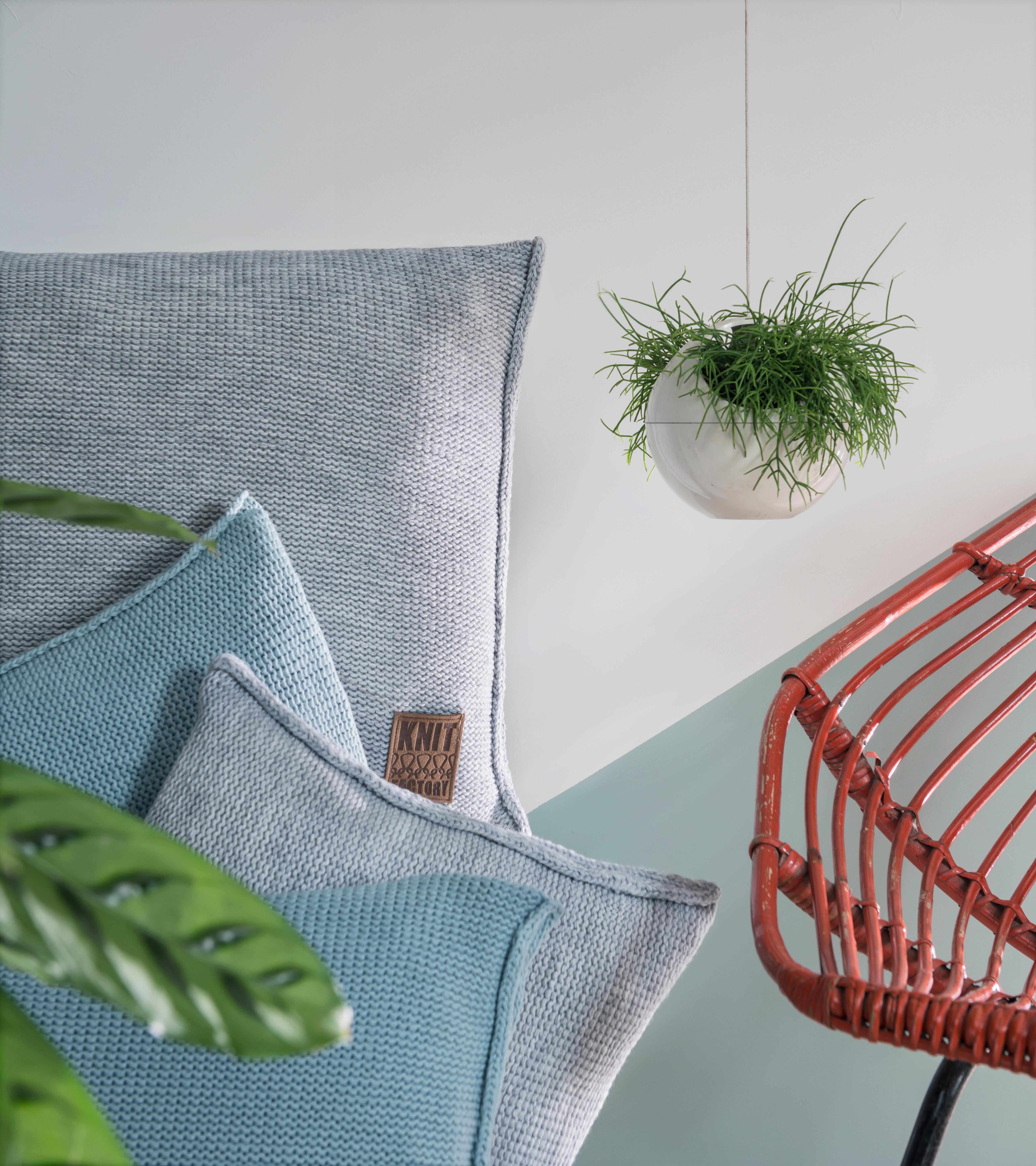 Uni Cushion Light Grey - 50x50