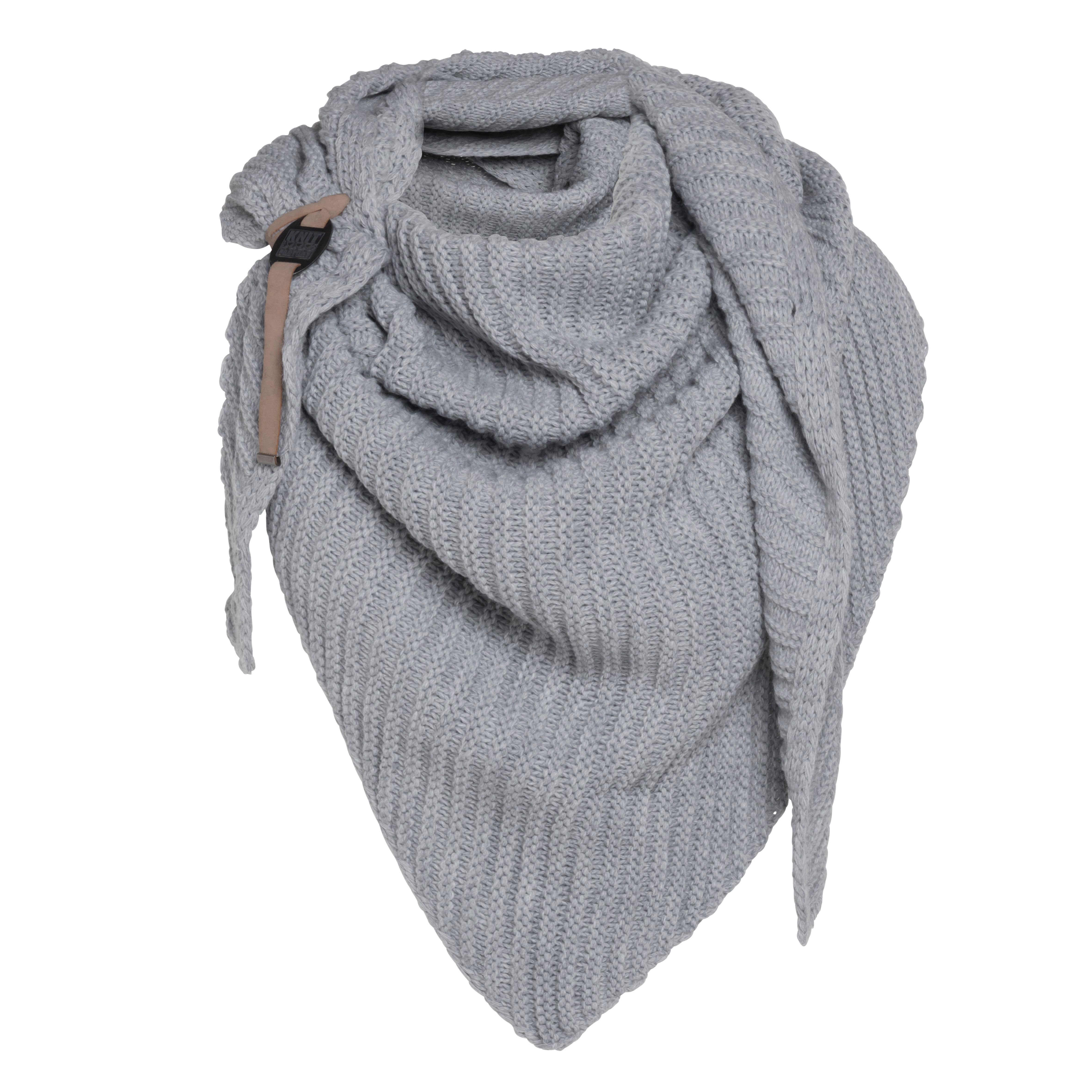 Demy Triangle Scarf Light Grey