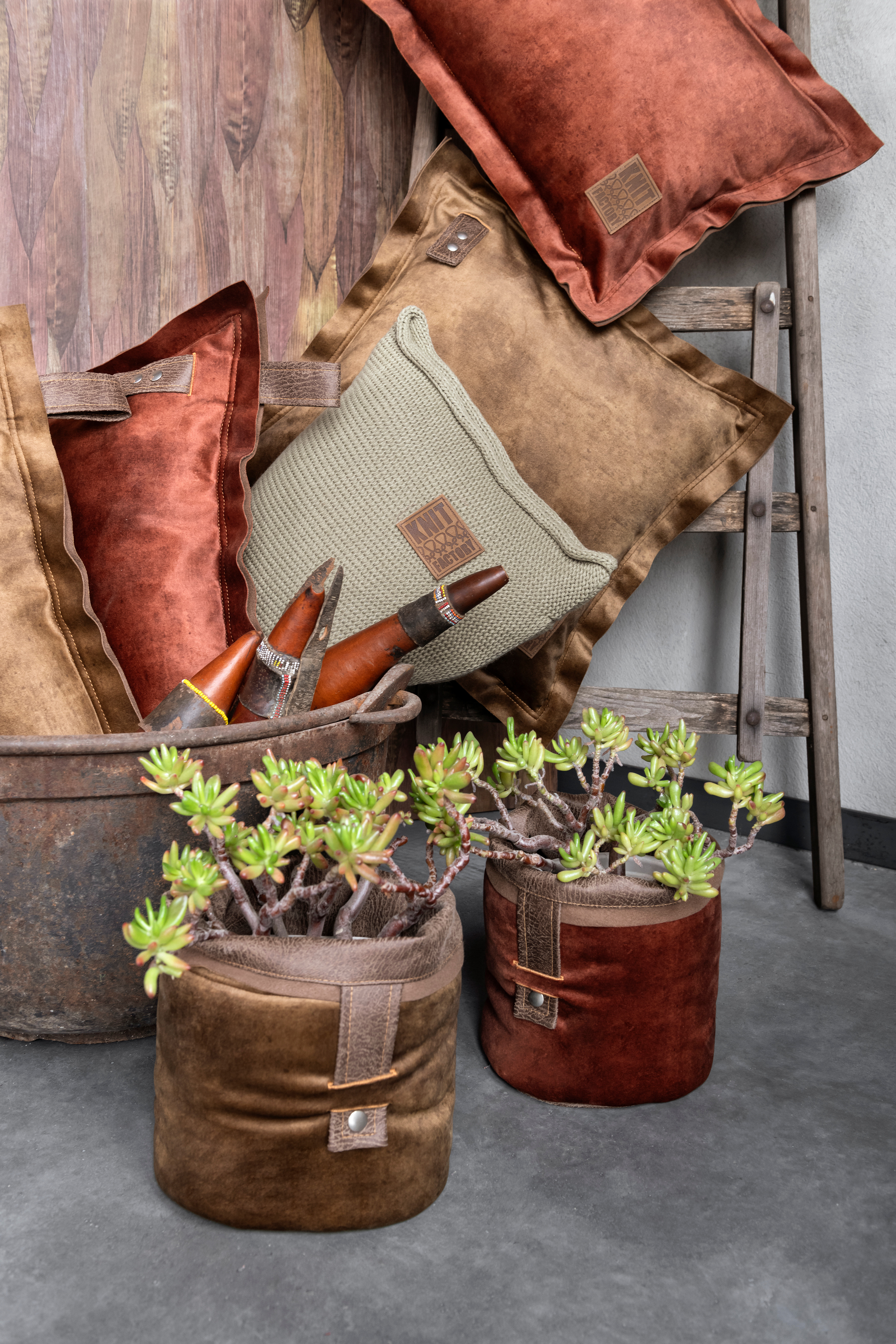 Dax Panier New Camel - 20 cm