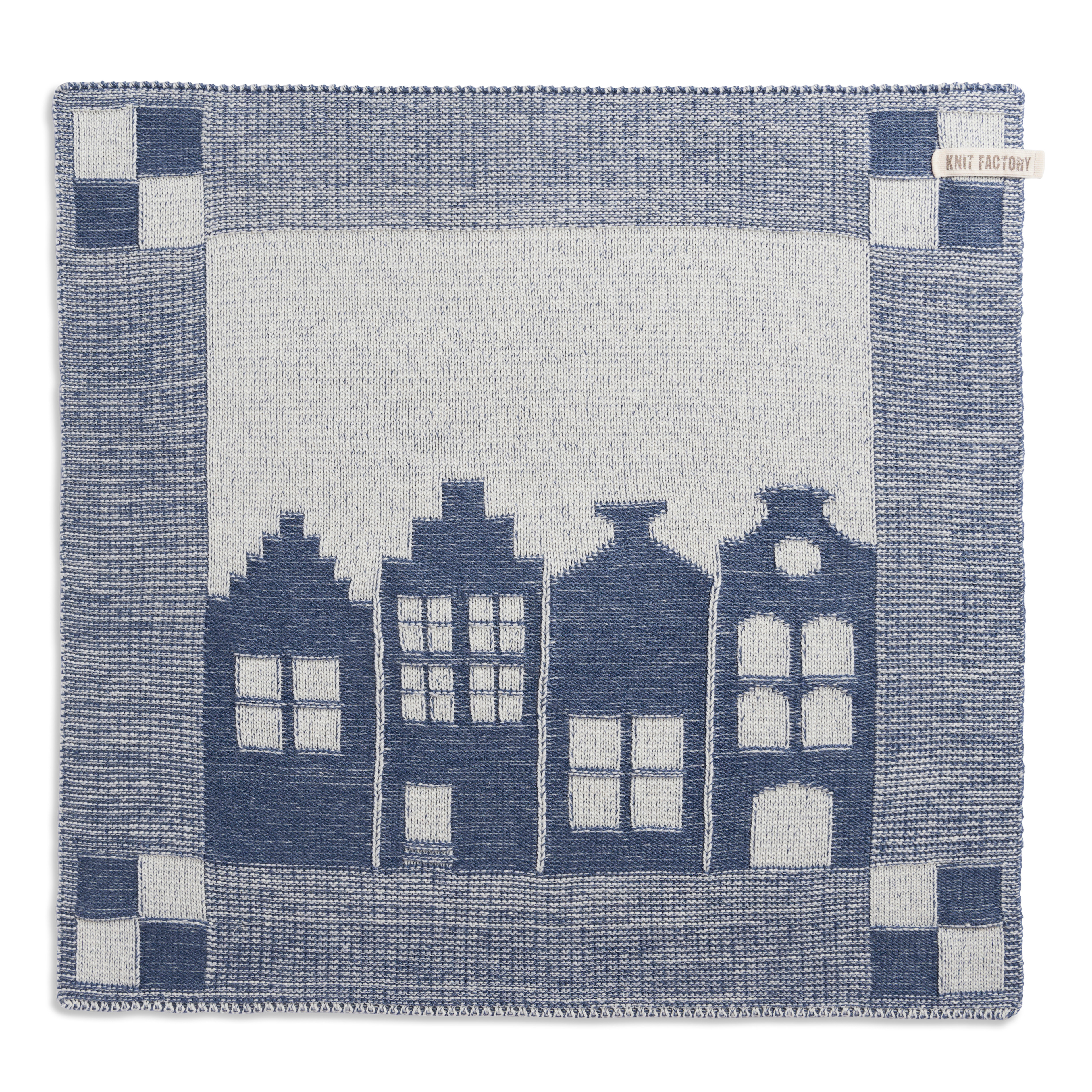 Kitchen Towel House Ecru/Jeans