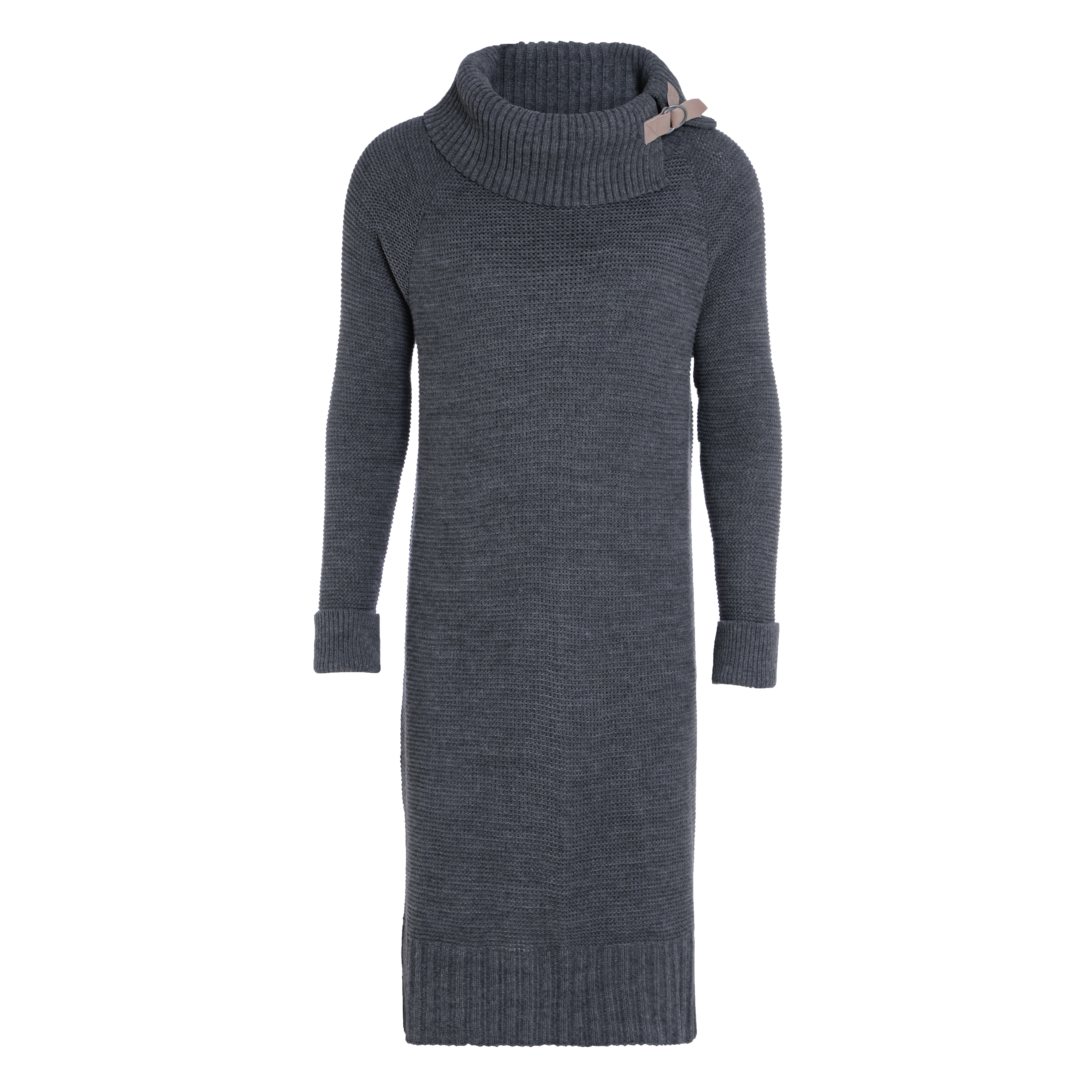 Jamie Strickkleid Anthrazit - 40/42