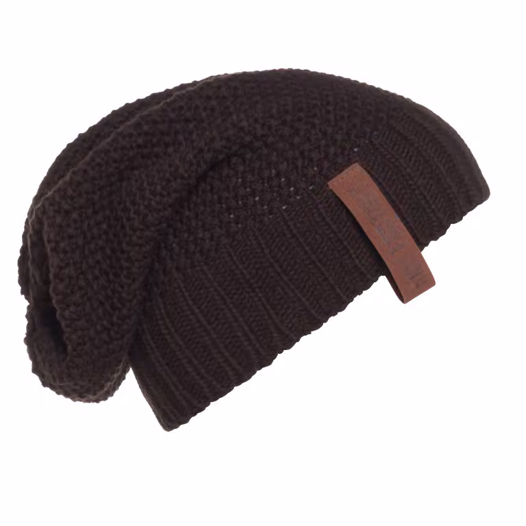 Coco Bonnet Long Marron Foncé
