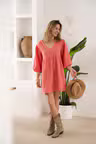 Drew Dress Ecru - 36/38