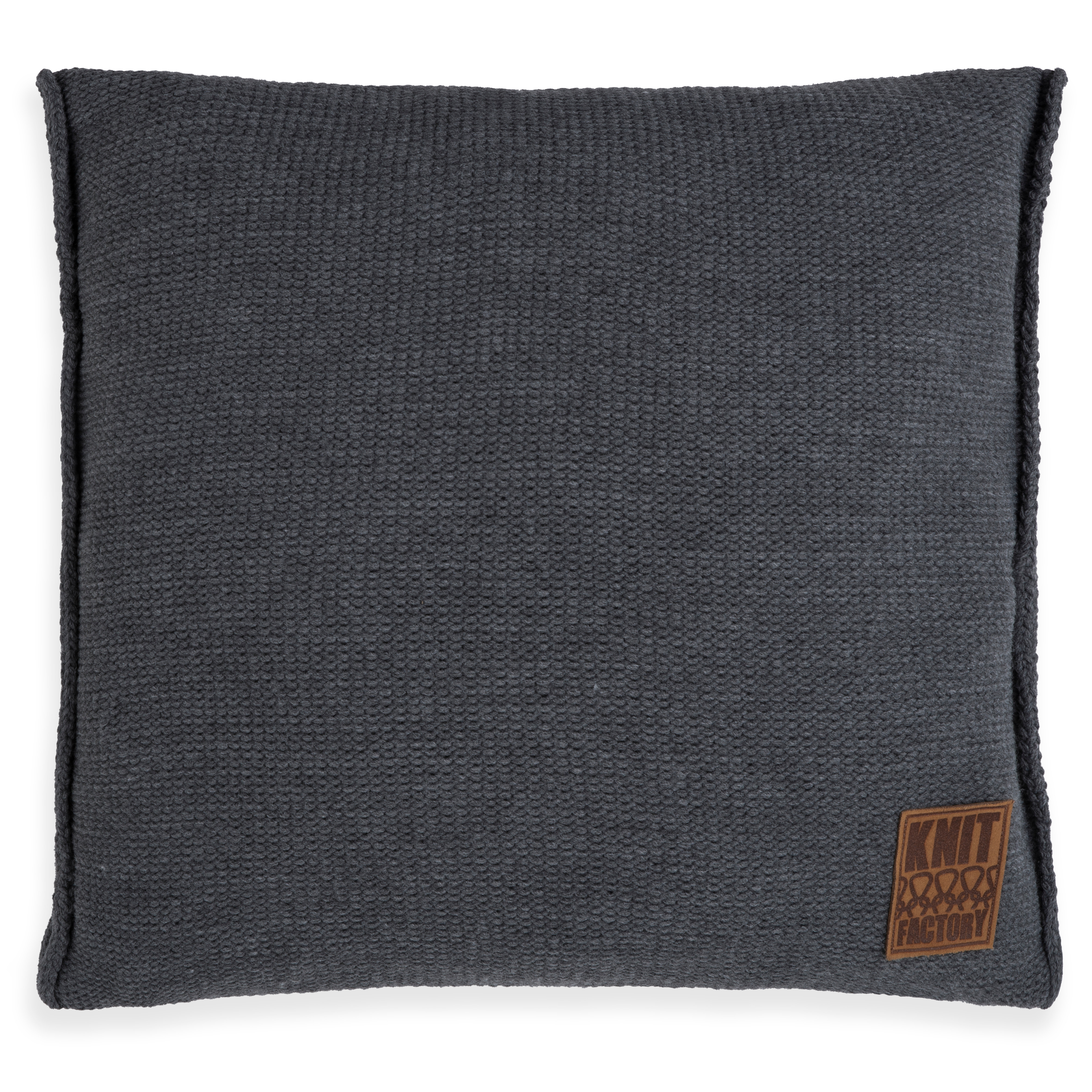 Uni Kissen Anthrazit - 50x50