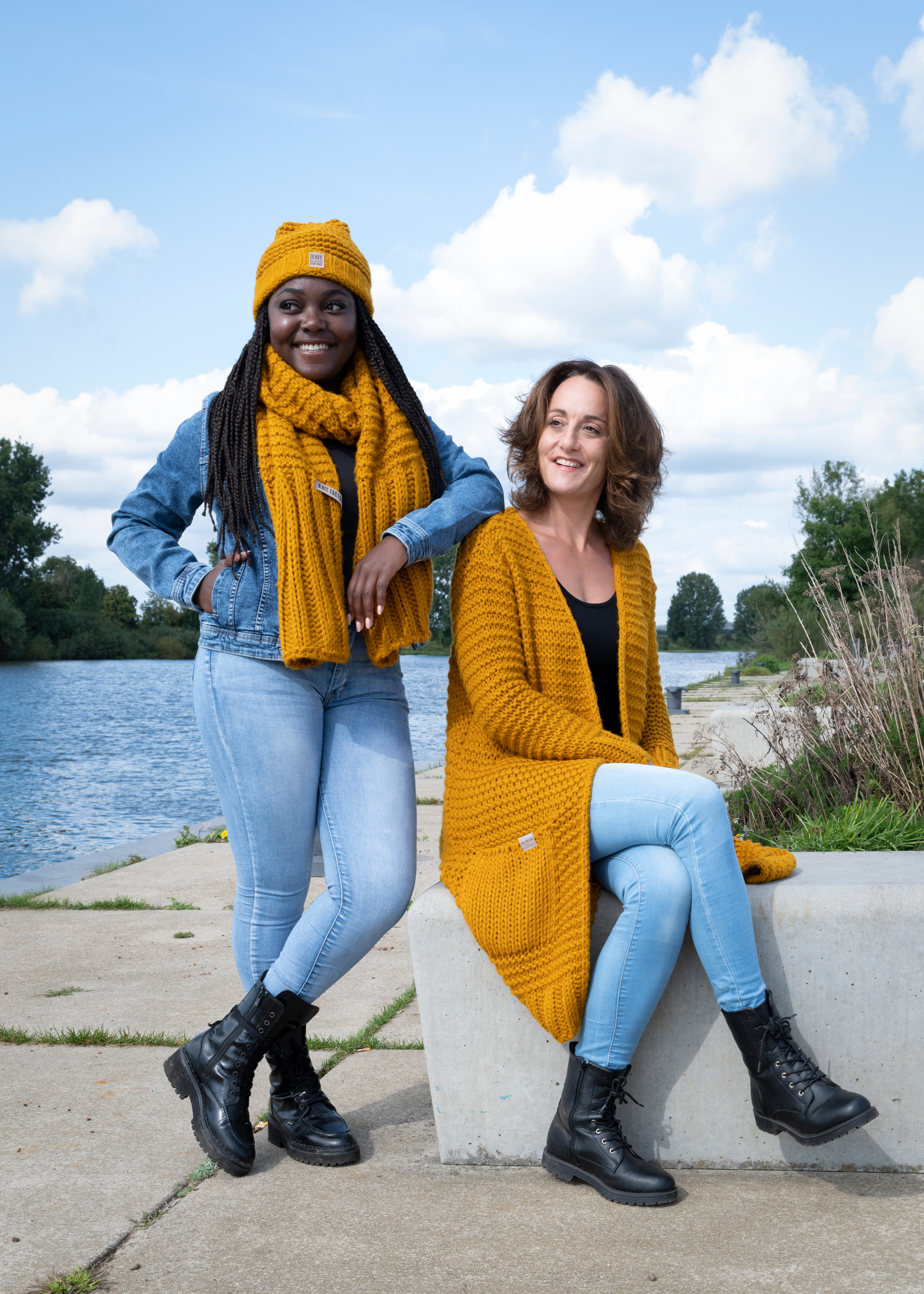 Alex Scarf Ochre Alex Scarf Ochre