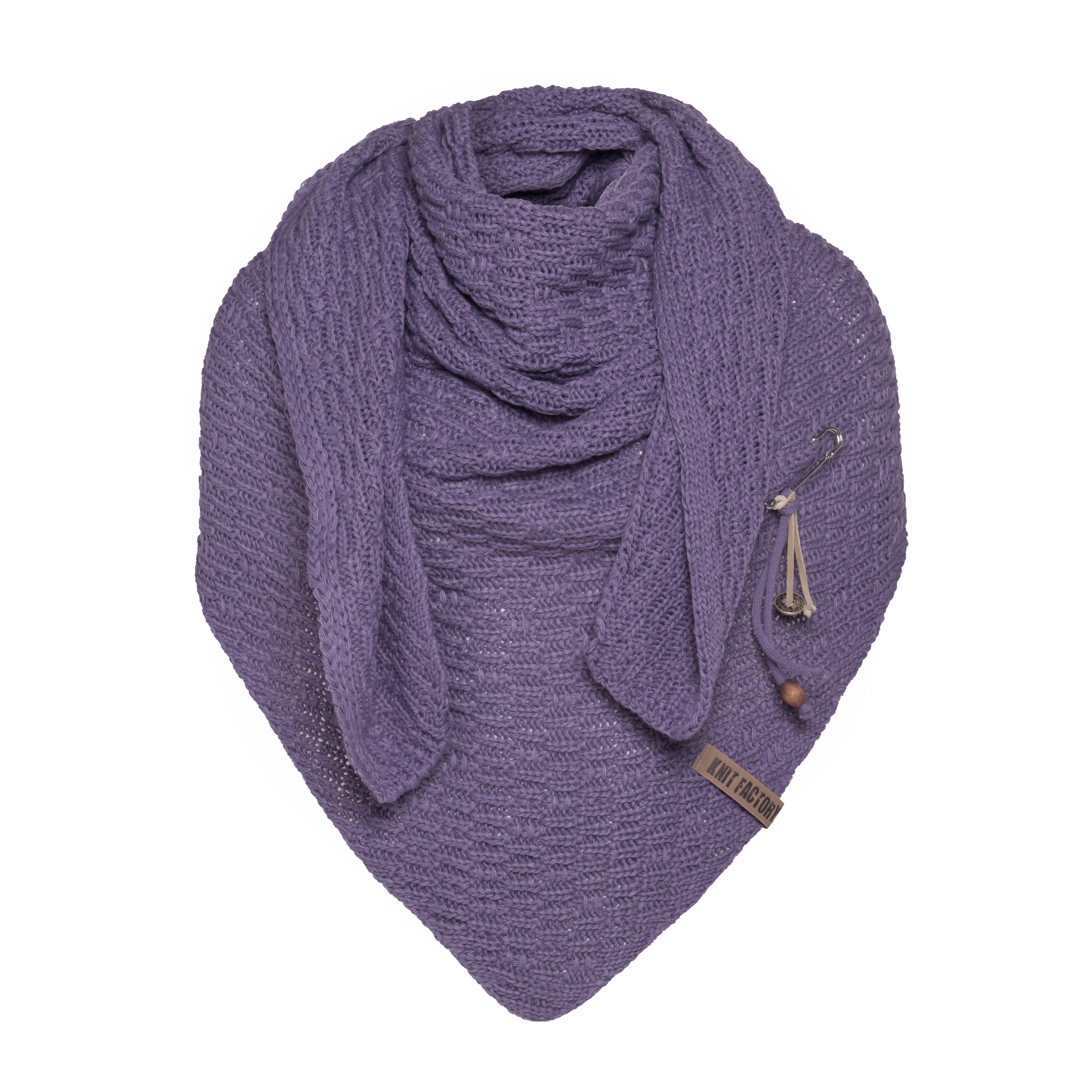 Jaida Triangle Scarf Violet