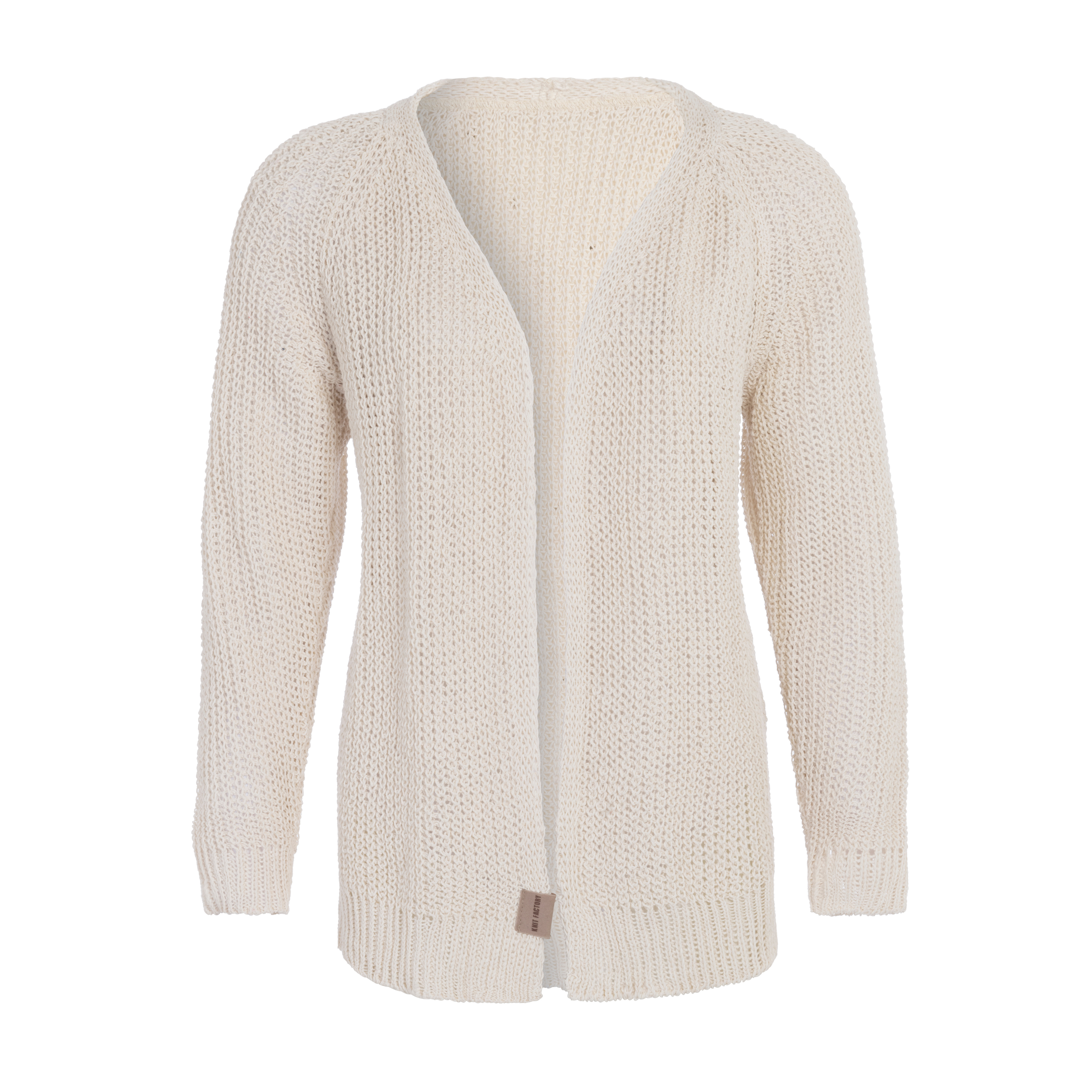 Daisy Kort Gebreid Vest Beige - 40/42