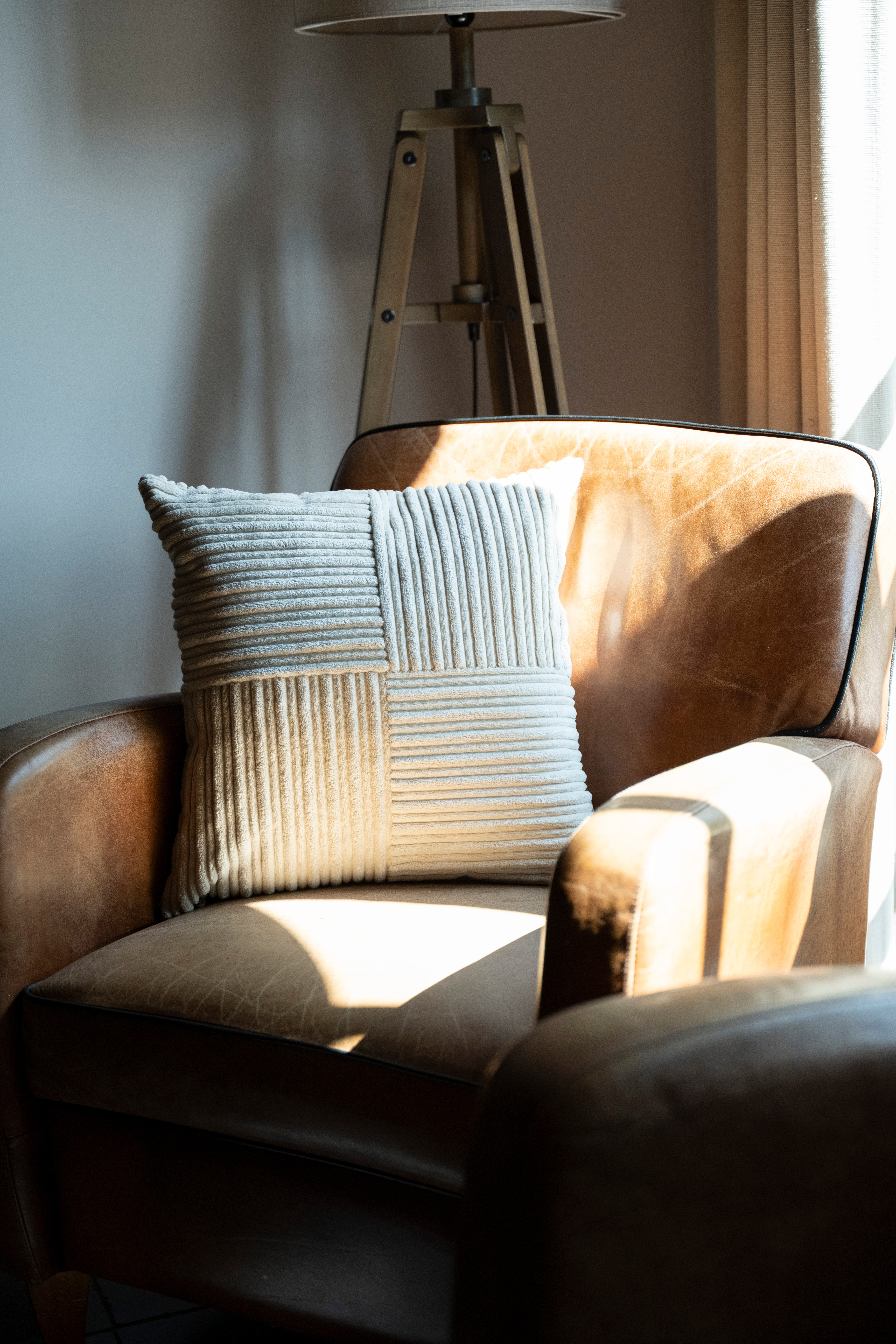 Ritz Cushion Black - 50x50