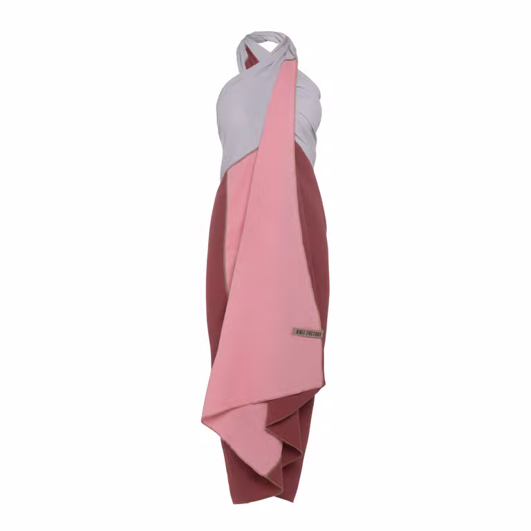 Fay Pareo - XL Sjaal - Stranddoek Stone Red/Roze
