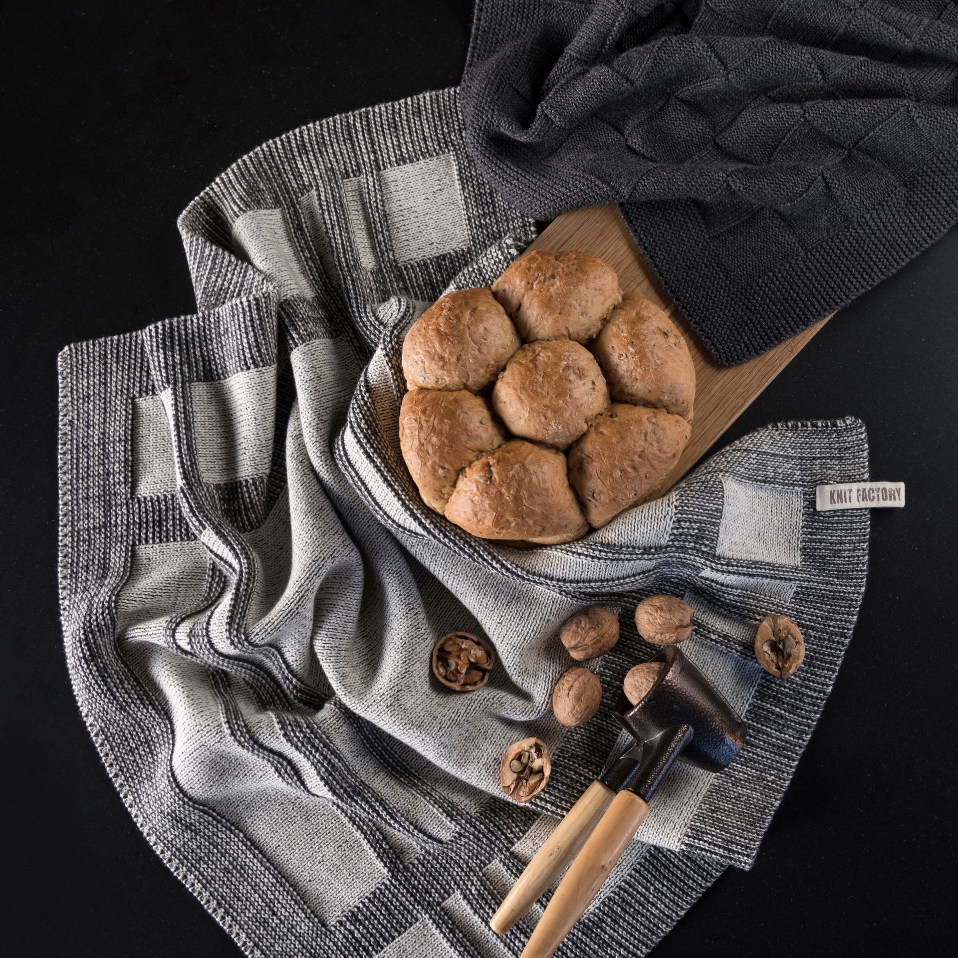 Kitchen Towel Uni Anthracite