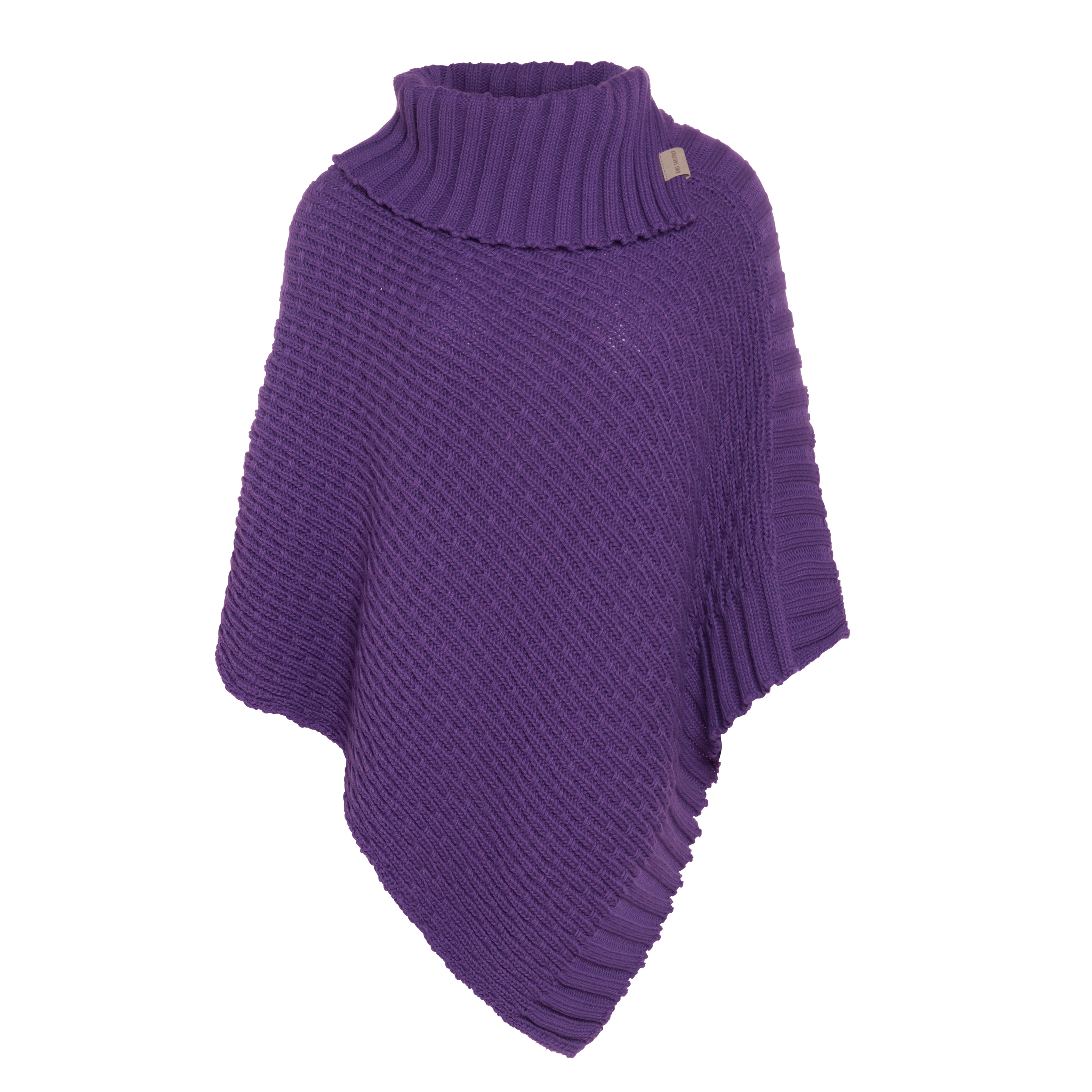Nicky Gebreide Poncho Purple