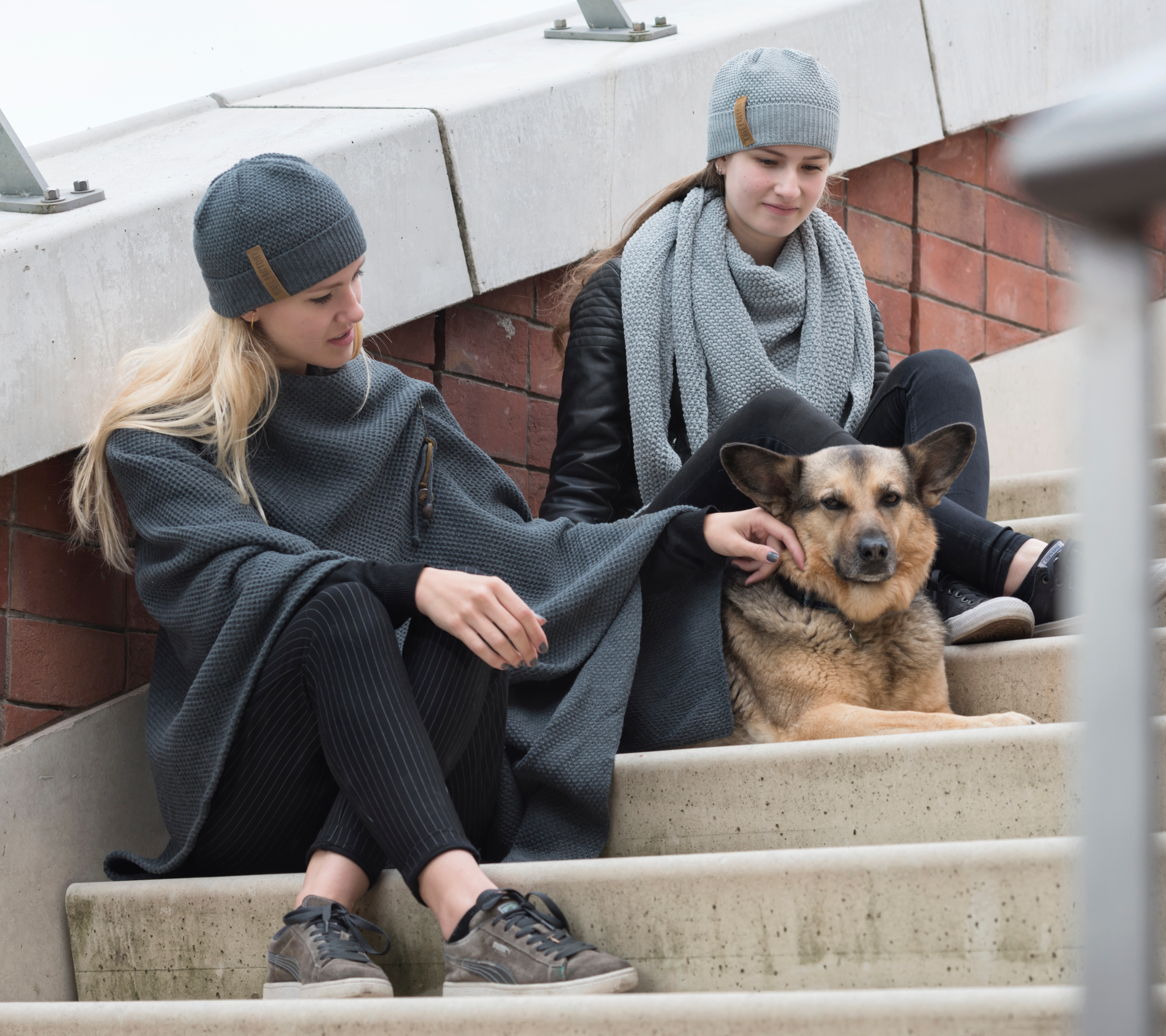 Jazz Shawl Wrap Anthracite