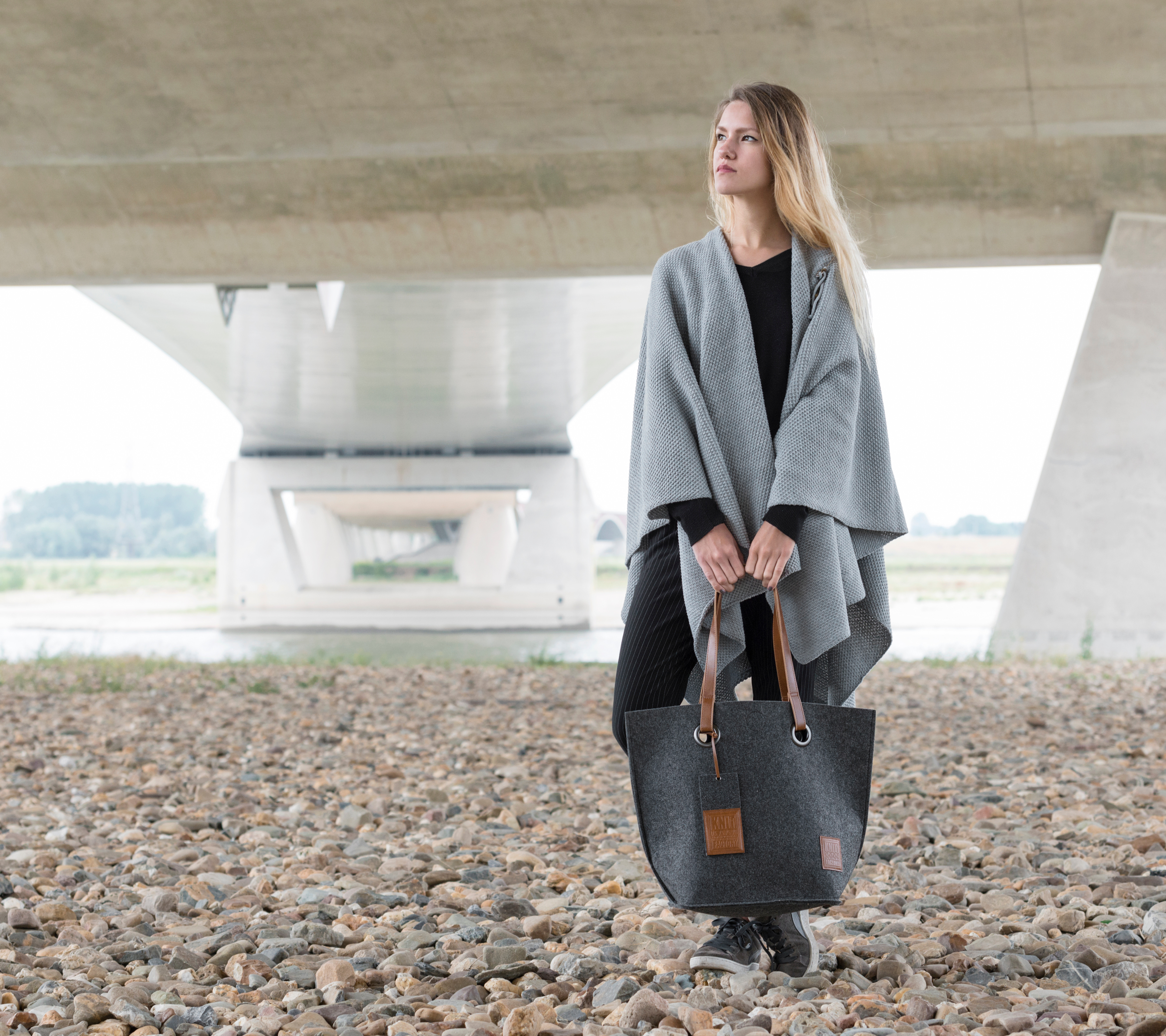 Jazz Omslagvest Licht Grijs