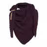 Demy Dreiecksschal Aubergine