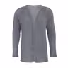 Jasmin Kort Gebreid Vest Licht Grijs - 40/42