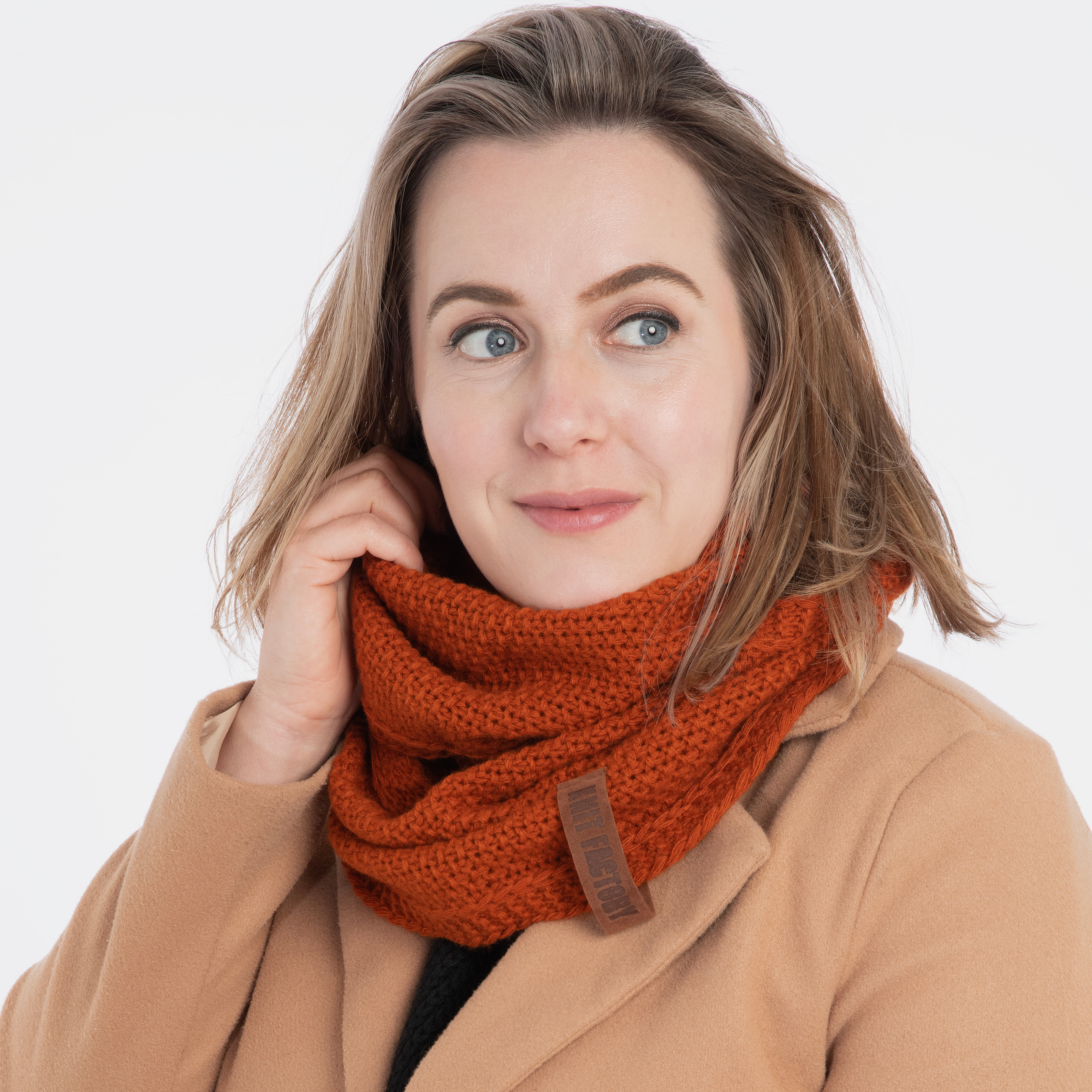 Coco Infinity Scarf Terra