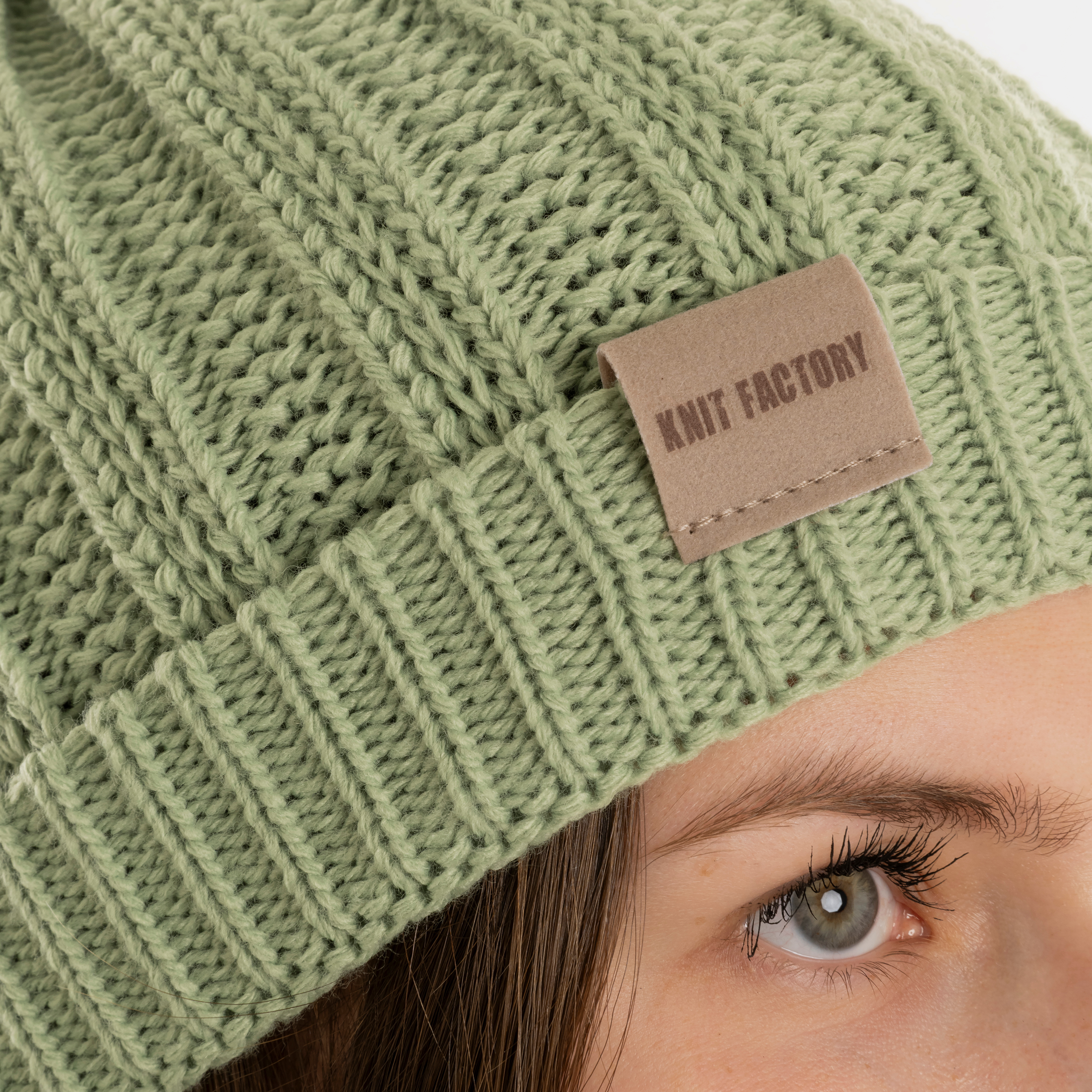 Nica Mütze Sage Green