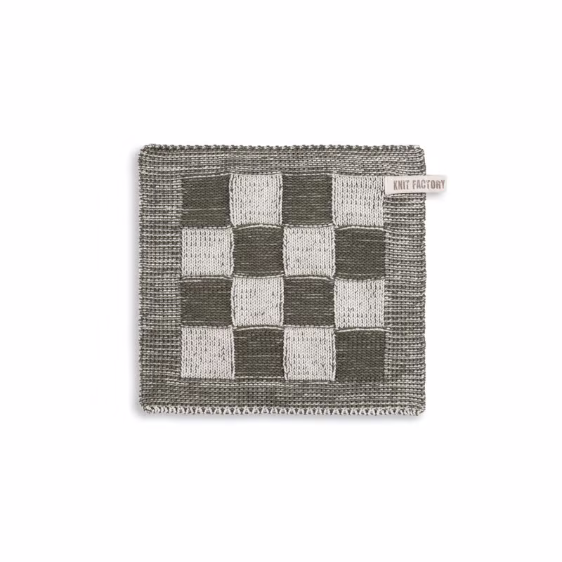 Pannenlap Block Ecru/Khaki