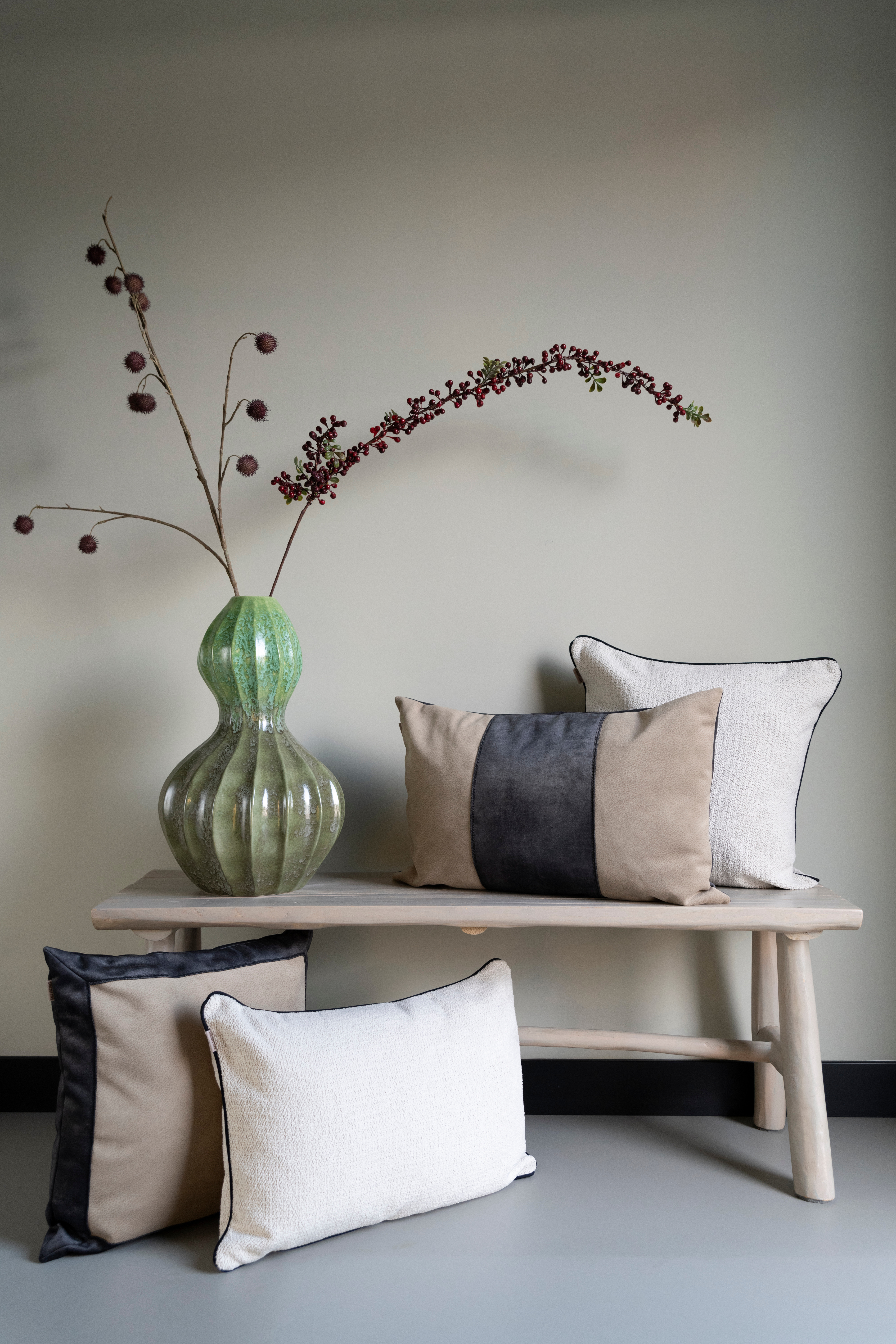 Snooze Kissen Grau - 60x40