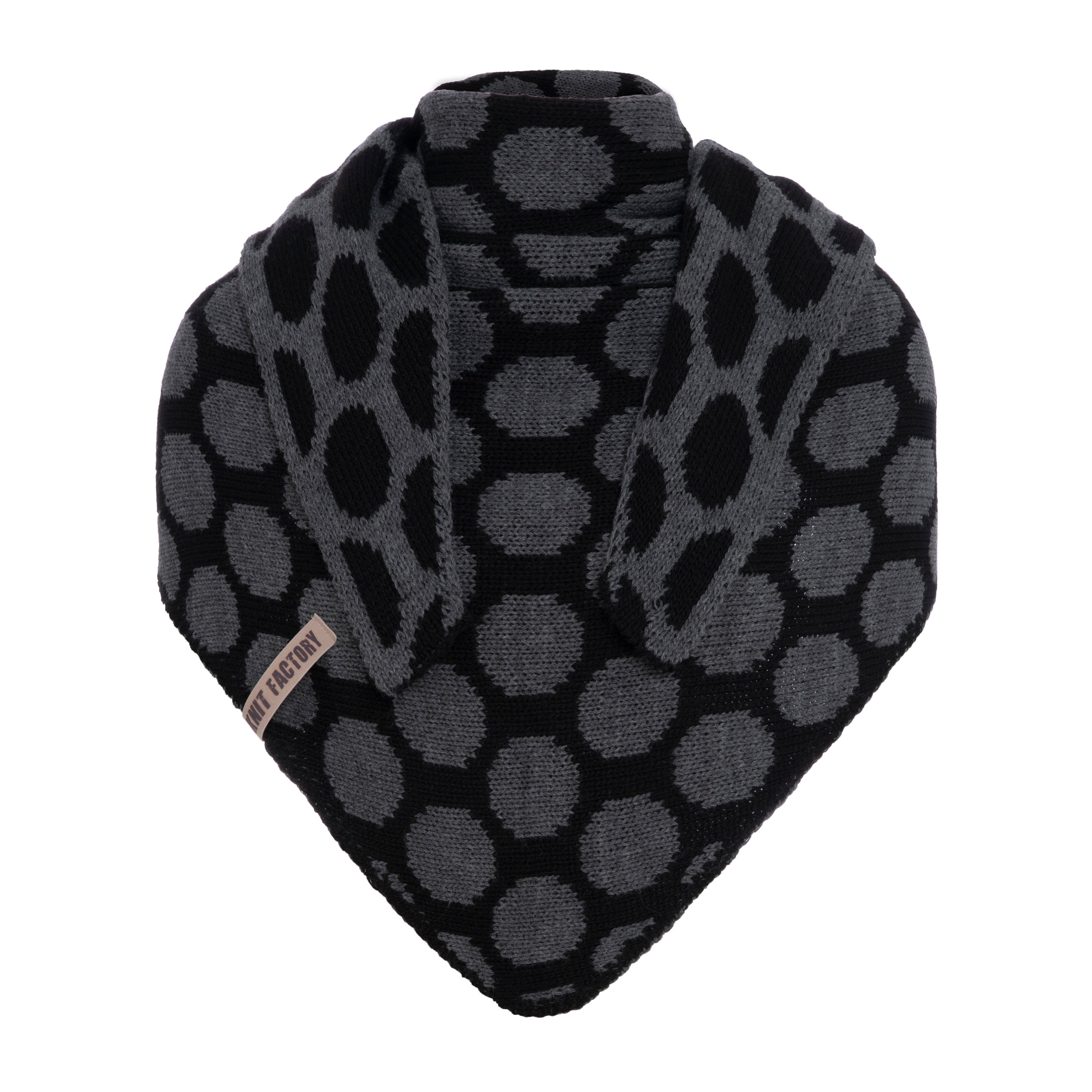 Liva Triangle Scarf Black/Anthracite