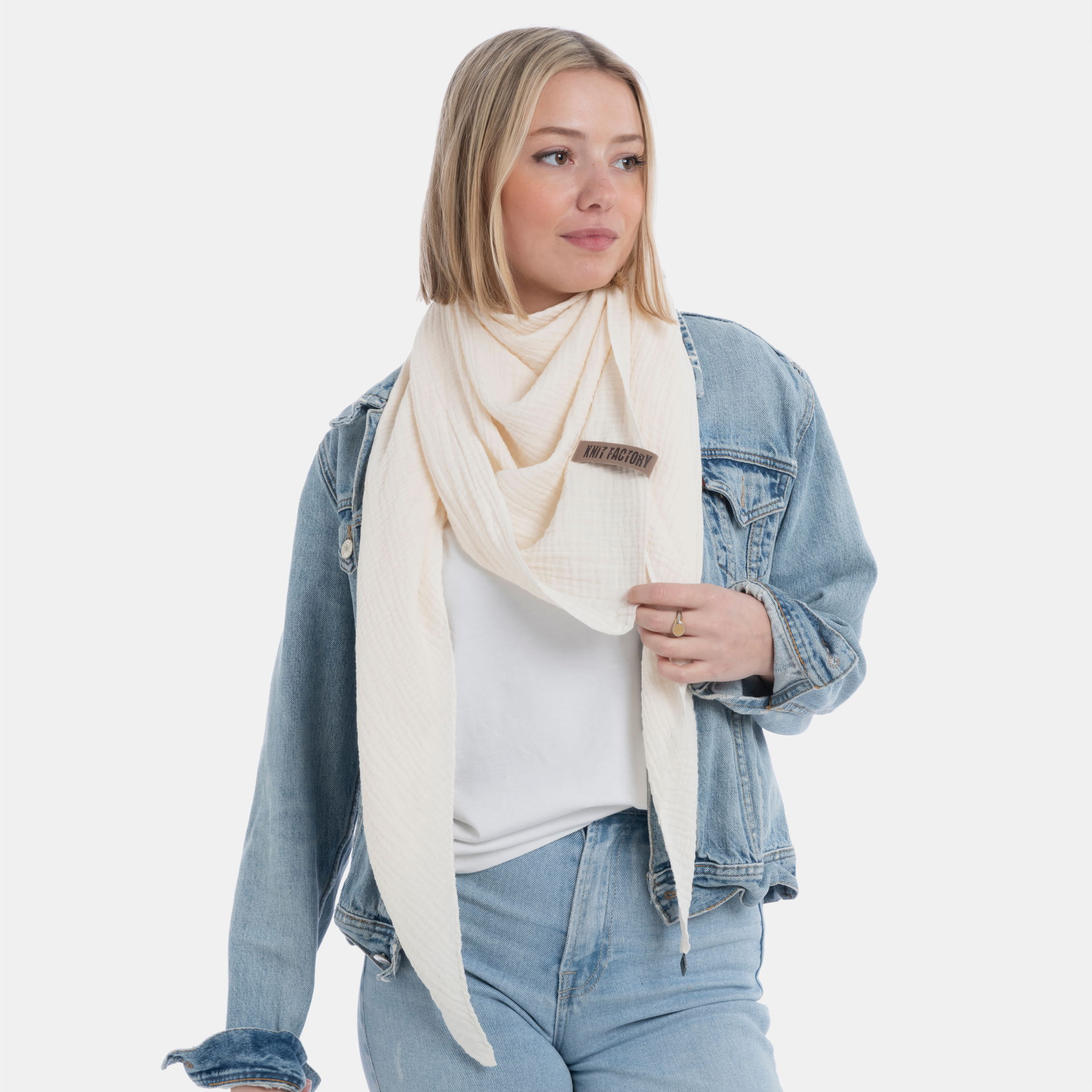 Liv Omslagdoek Beige