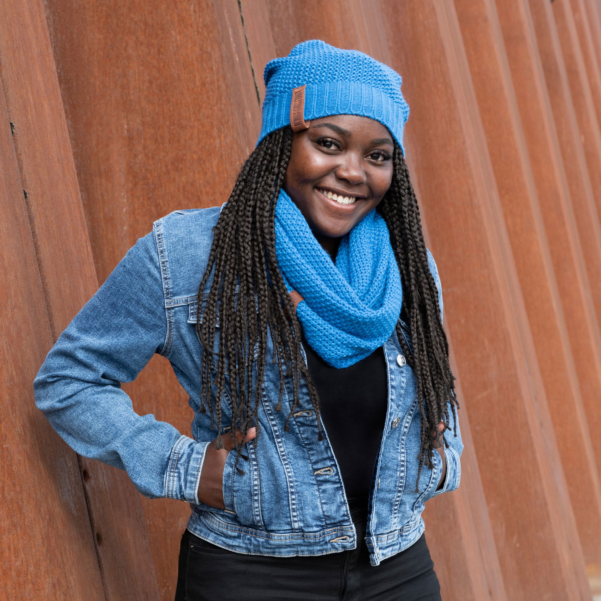 Coco Infinity Scarf Tobacco