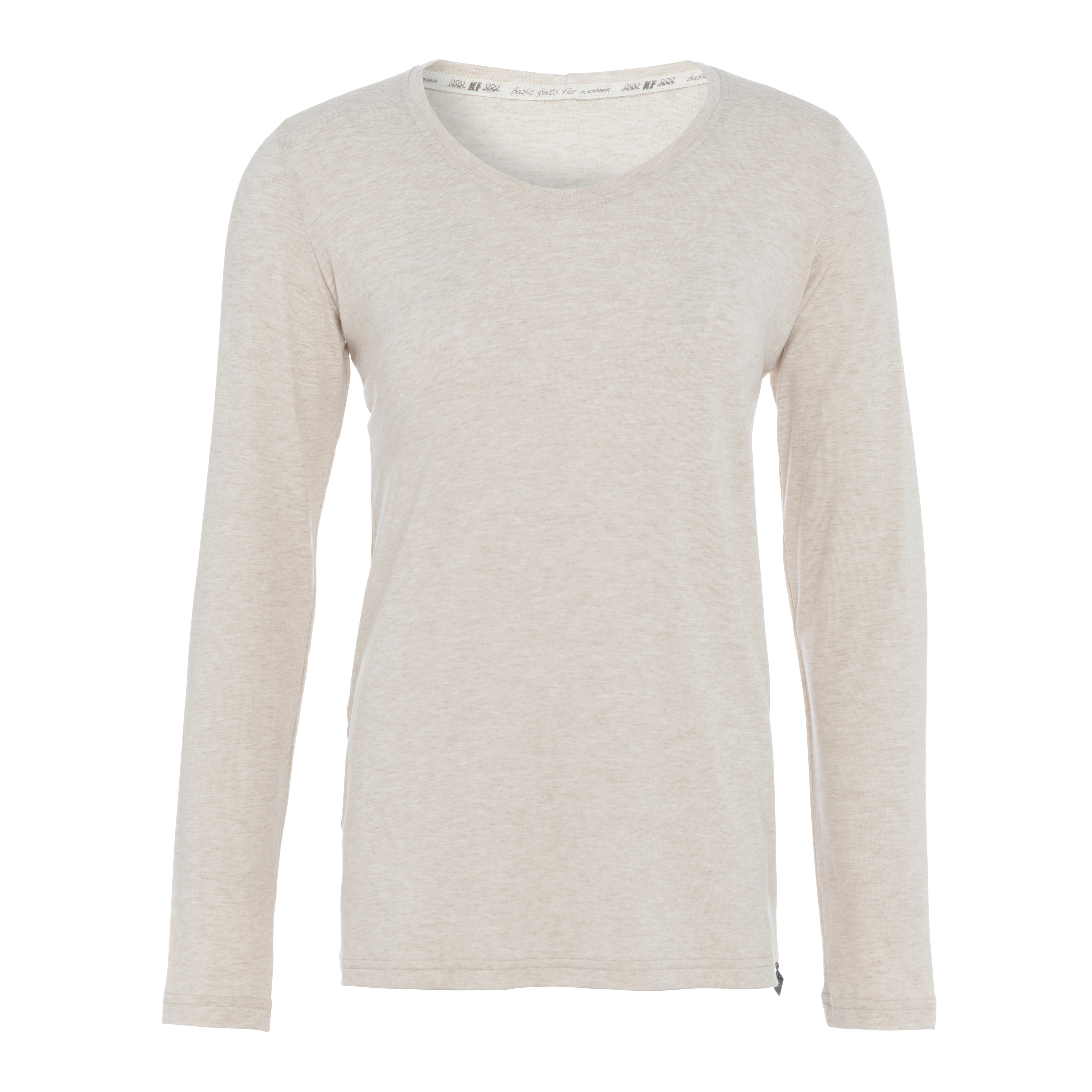 Lily Shirt Beige - S - Lange Mouwen