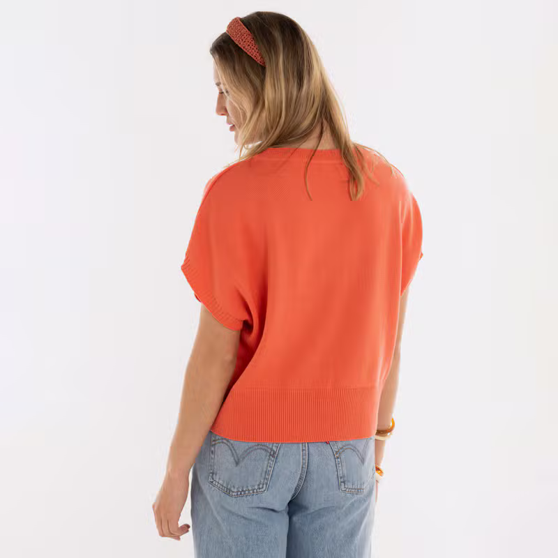 Casy Pullover Sunset Orange - 36/38