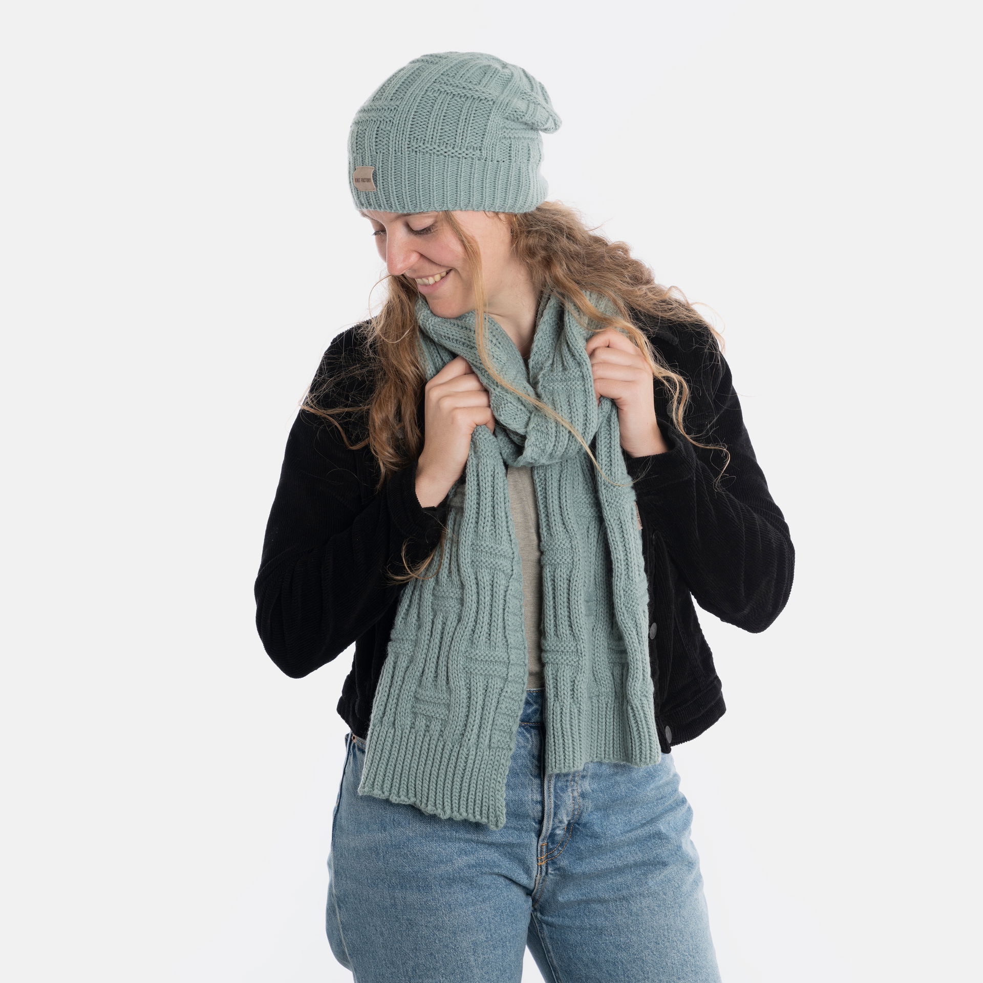 Bobby Scarf Stone Green