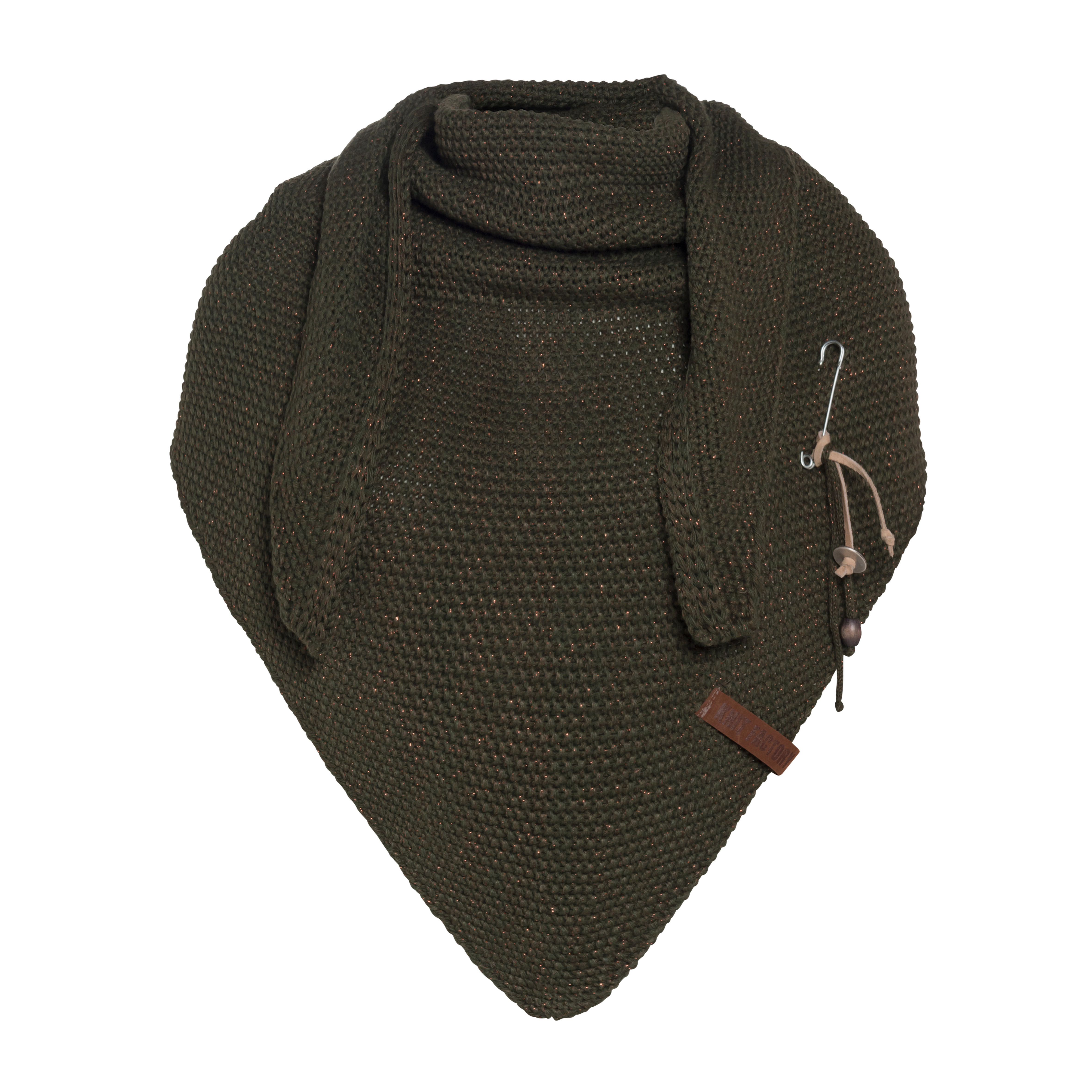 Coco Dreiecksschal Deluxe Khaki