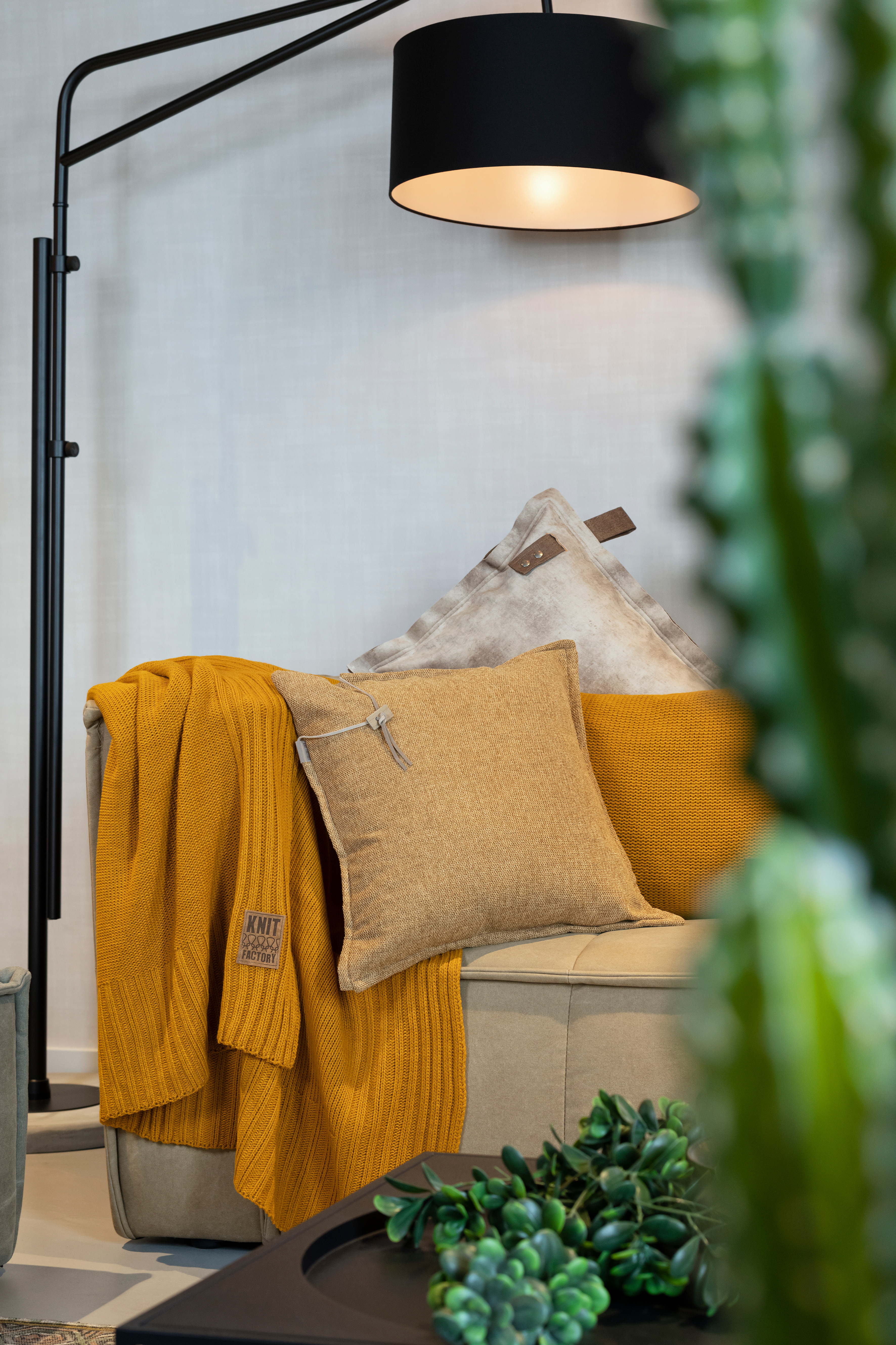 Imre Cushion Light Grey - 60x40