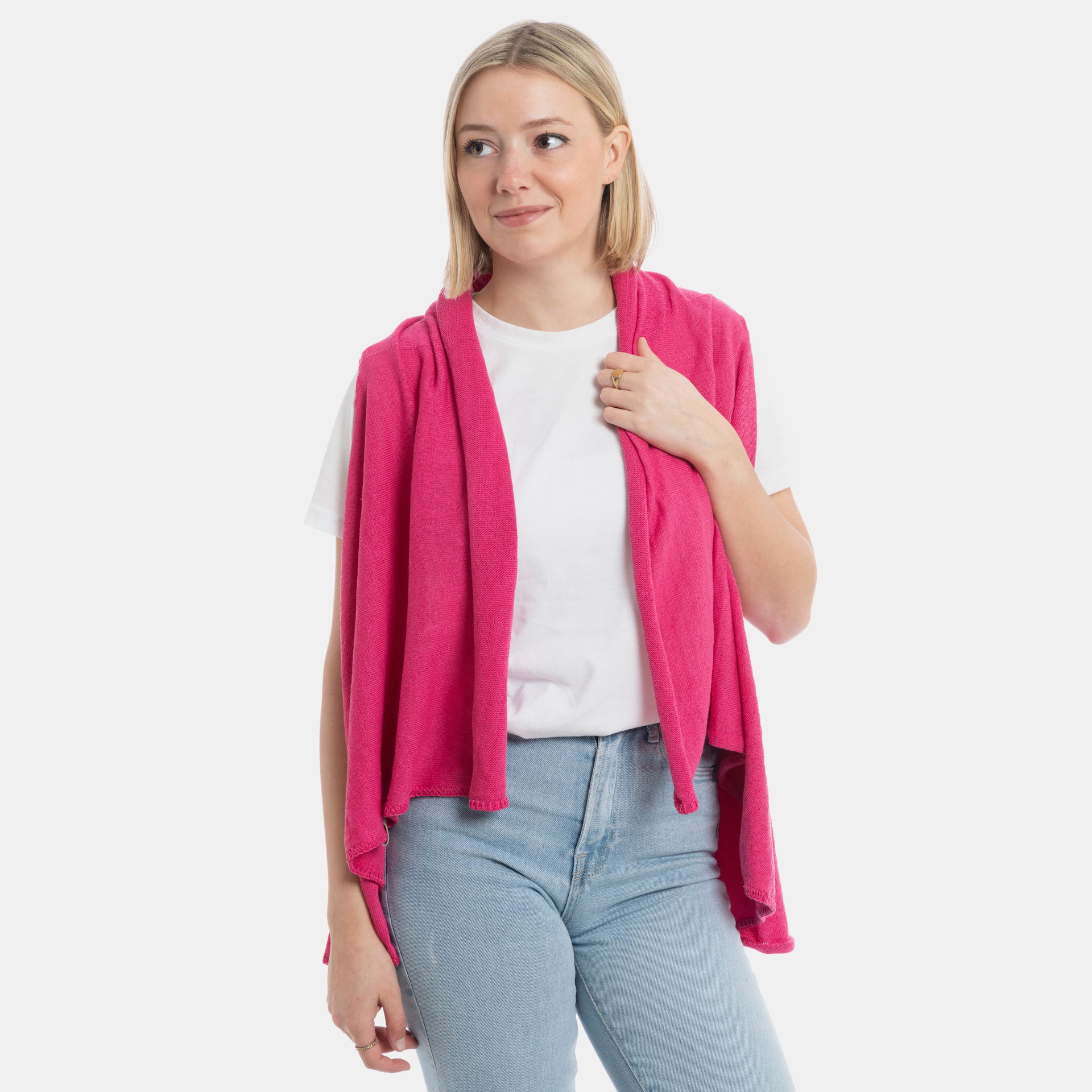 Senna Omslagvest Fuchsia