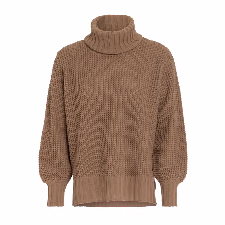 Robin Rollkragen Strickpullover Nude - 36/38