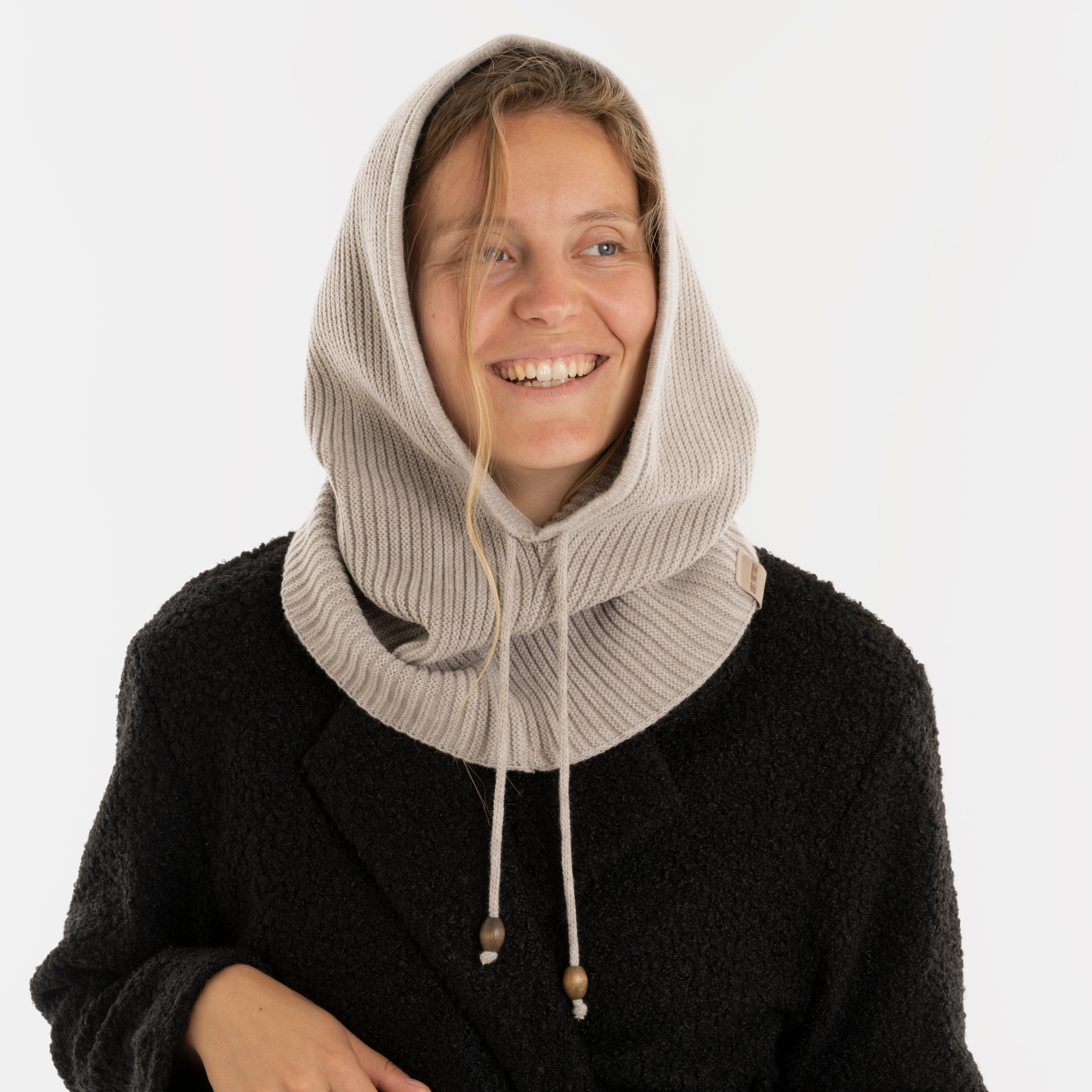 Evy Kapuzenschal Iced Clay