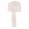 Reese Scarf Beige - With loop and fringes