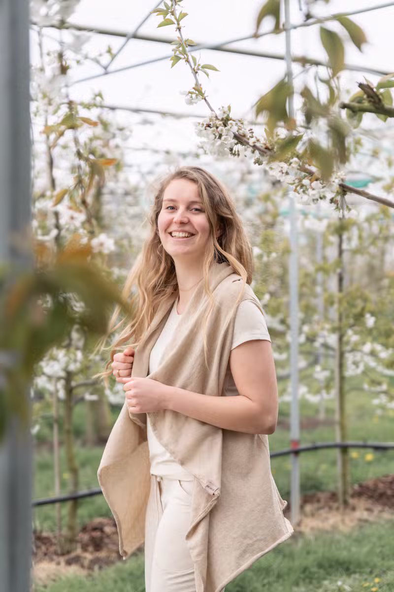 Senna Omslagvest Oud Roze