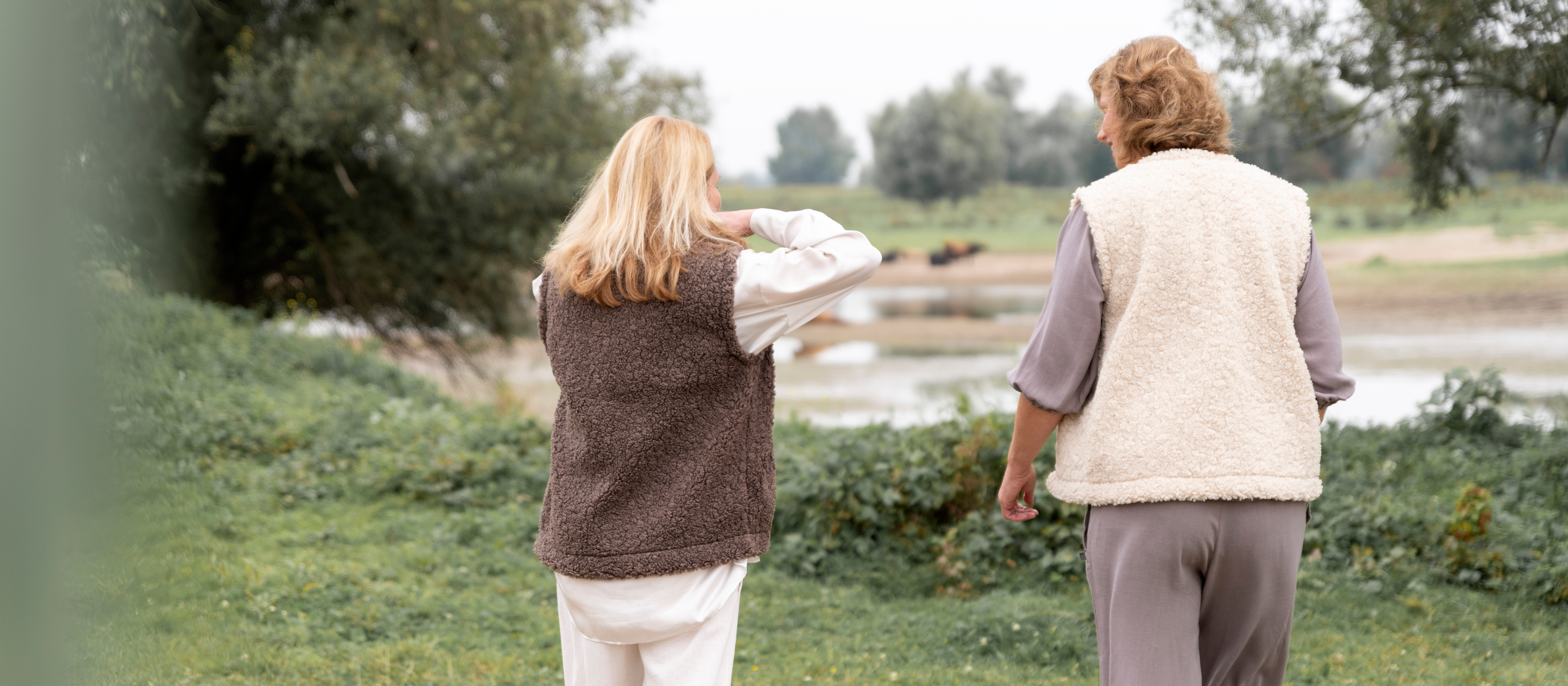 Rosie Gilet Teddy Beige - 36/44