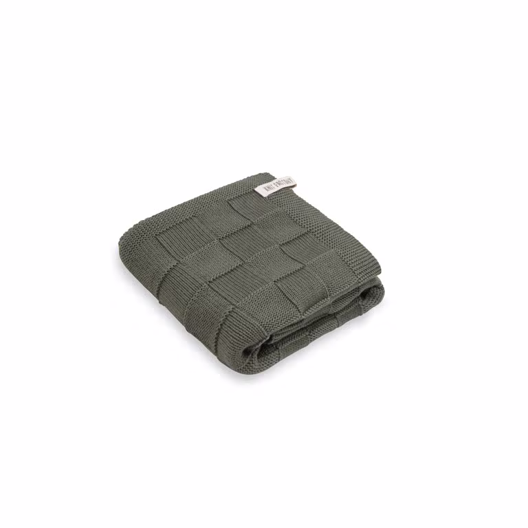 Ivy Premium Gebreide Handdoek Khaki - 50x100