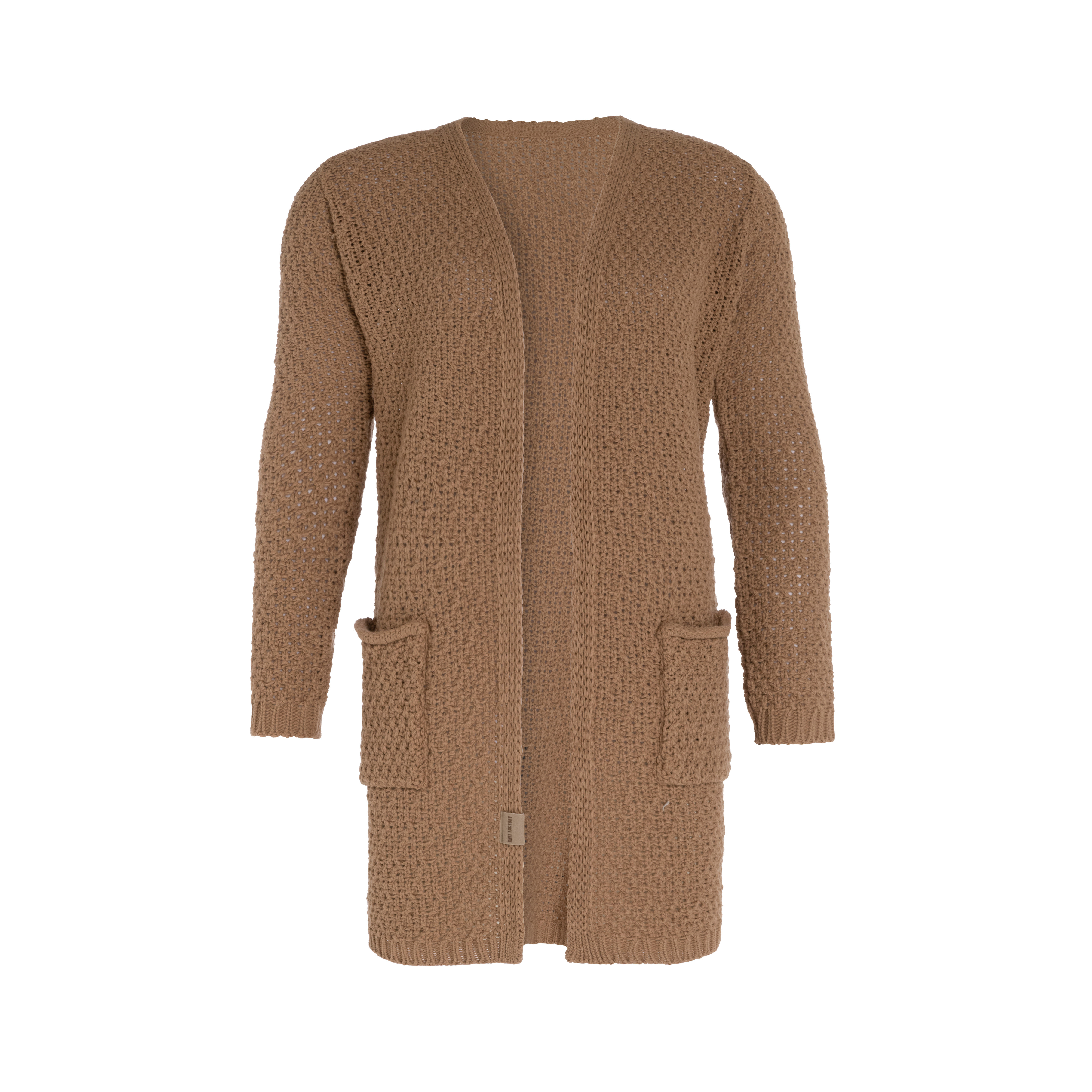 Luna Knitted Cardigan Nude - 36/38 - With side pockets Luna Knitted Cardigan Nude - 36/38 - With side pockets