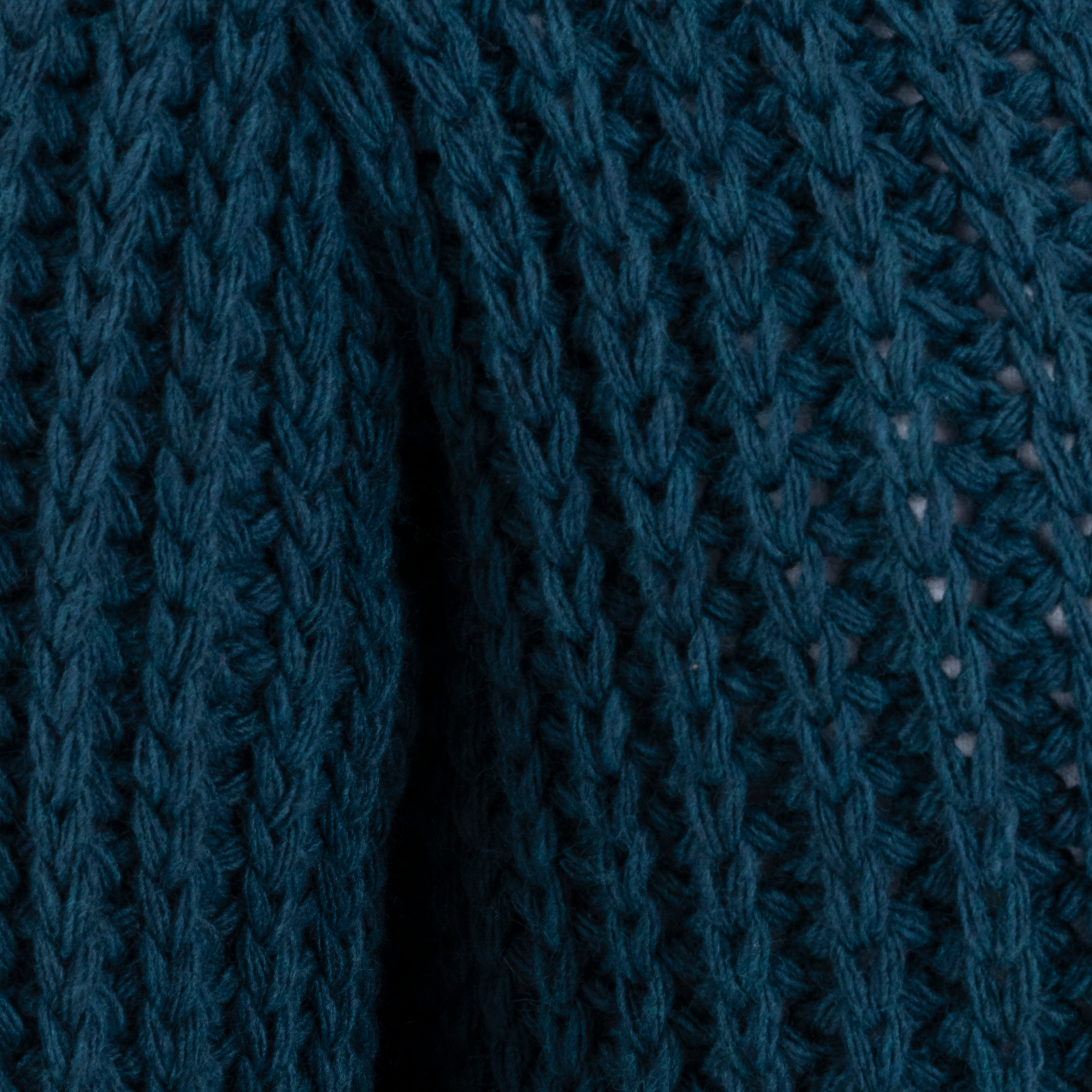 Kris Rollkragen Strickpullover Petrol - 36/38