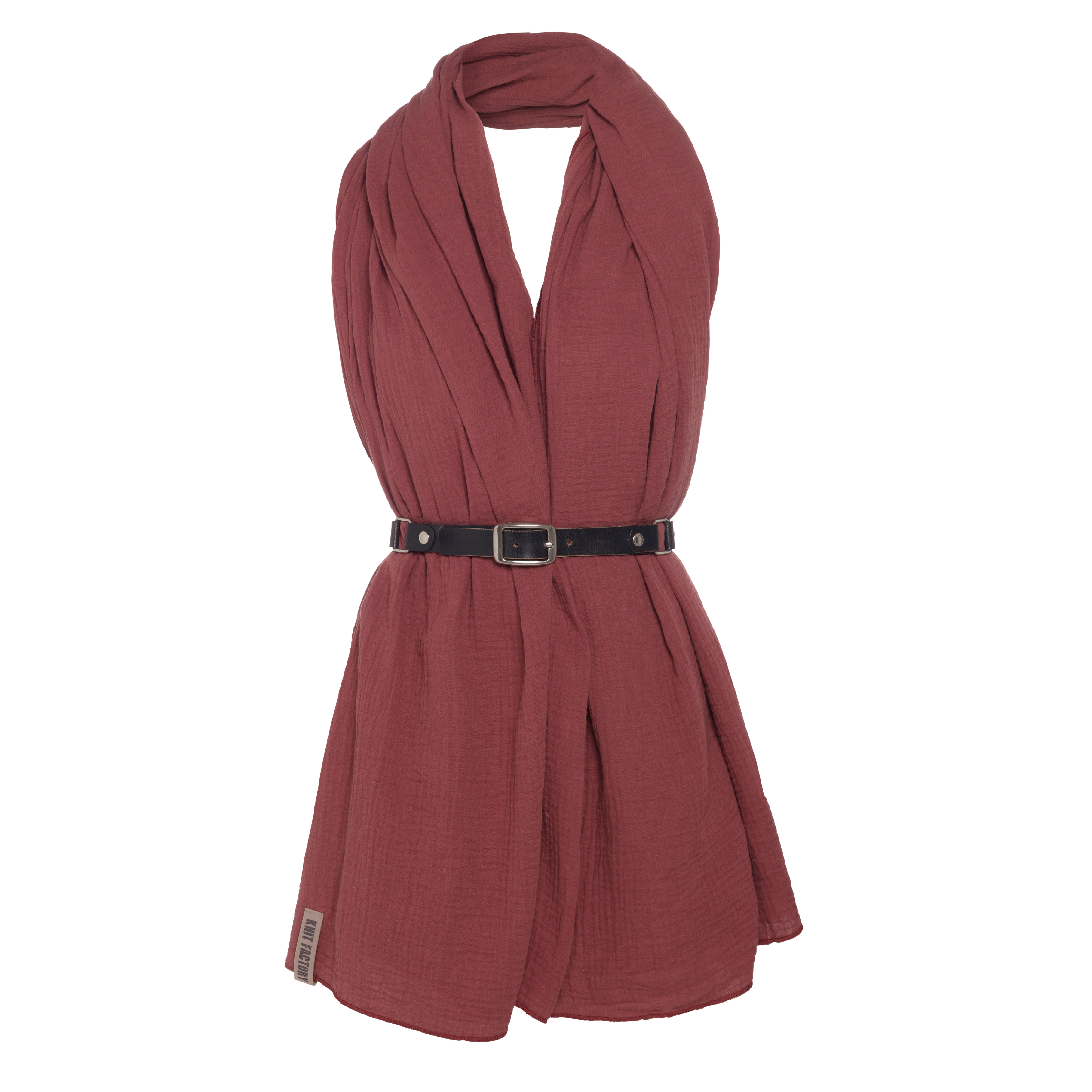 Liv Pareo - XL Sjaal - Stranddoek Stone Red
