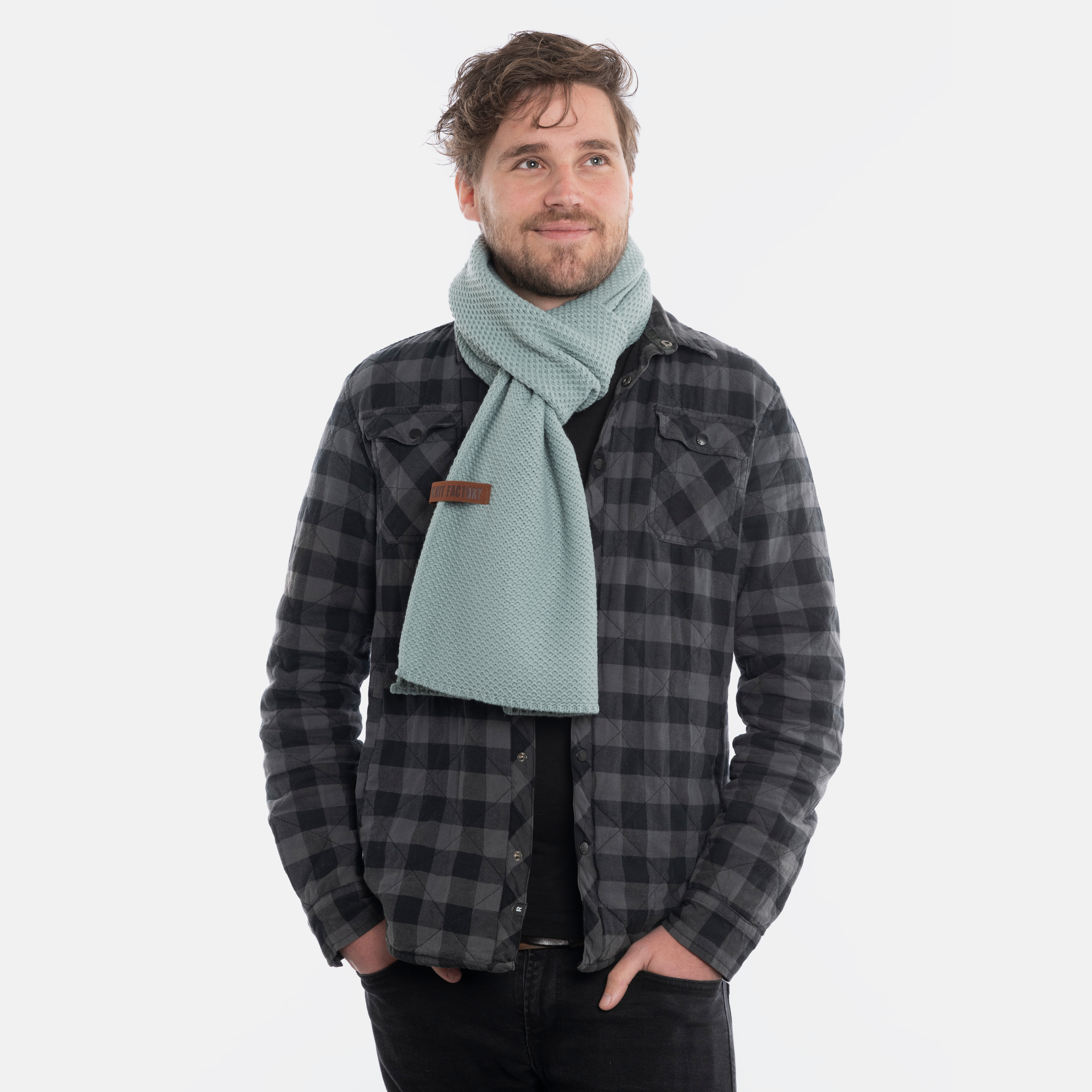 Jazz Scarf Stone Green