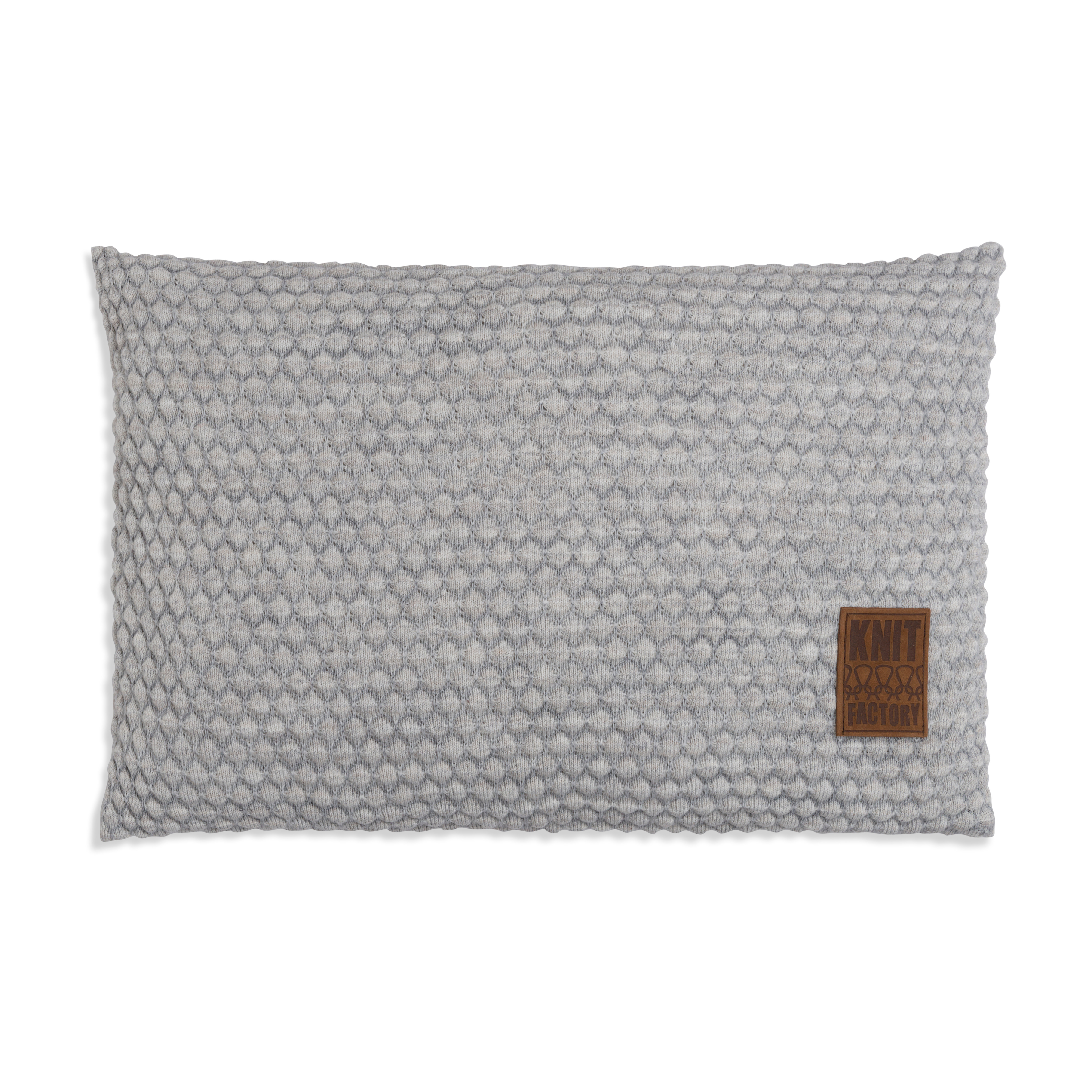 Juul Kissen Grau/Beige - 60x40