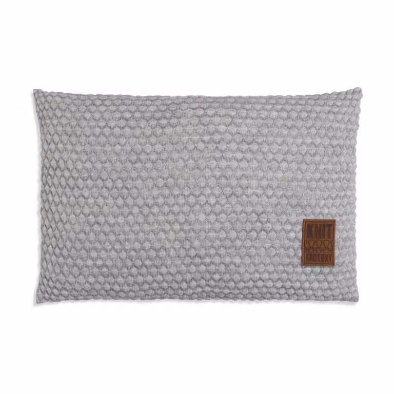 Juul Kissen Grau/Beige - 60x40